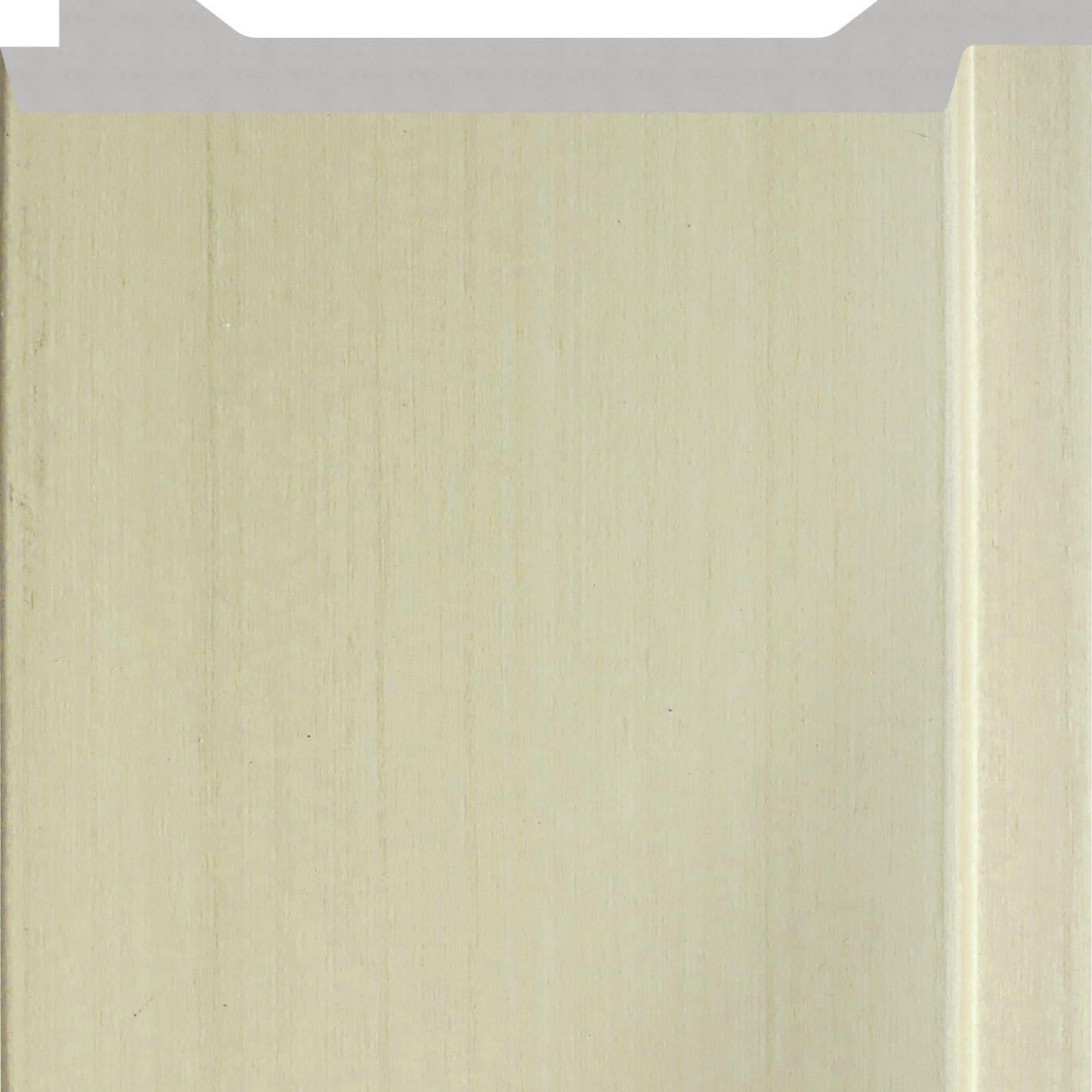 Interlock Charcoal Louvers Wood Soft Cream 9.5x0.4 Ft - Pn 02735 M