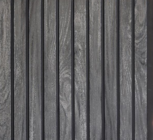 Interlock Wpc Louvers Marble & Stone Gray Wood 9.5x1 Ft - Pn 02727 Q