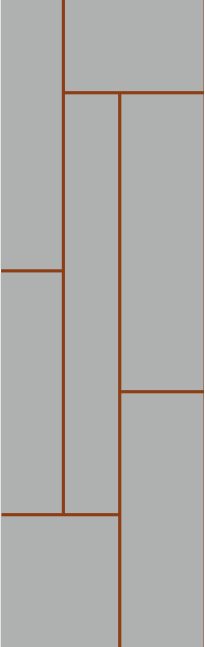 Decorative Wall Panel Designer Grey 8x2 Ft - Pn 04471