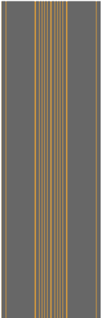 Decorative Wall Panel Designer Grey 8x2 Ft - Pn 04460