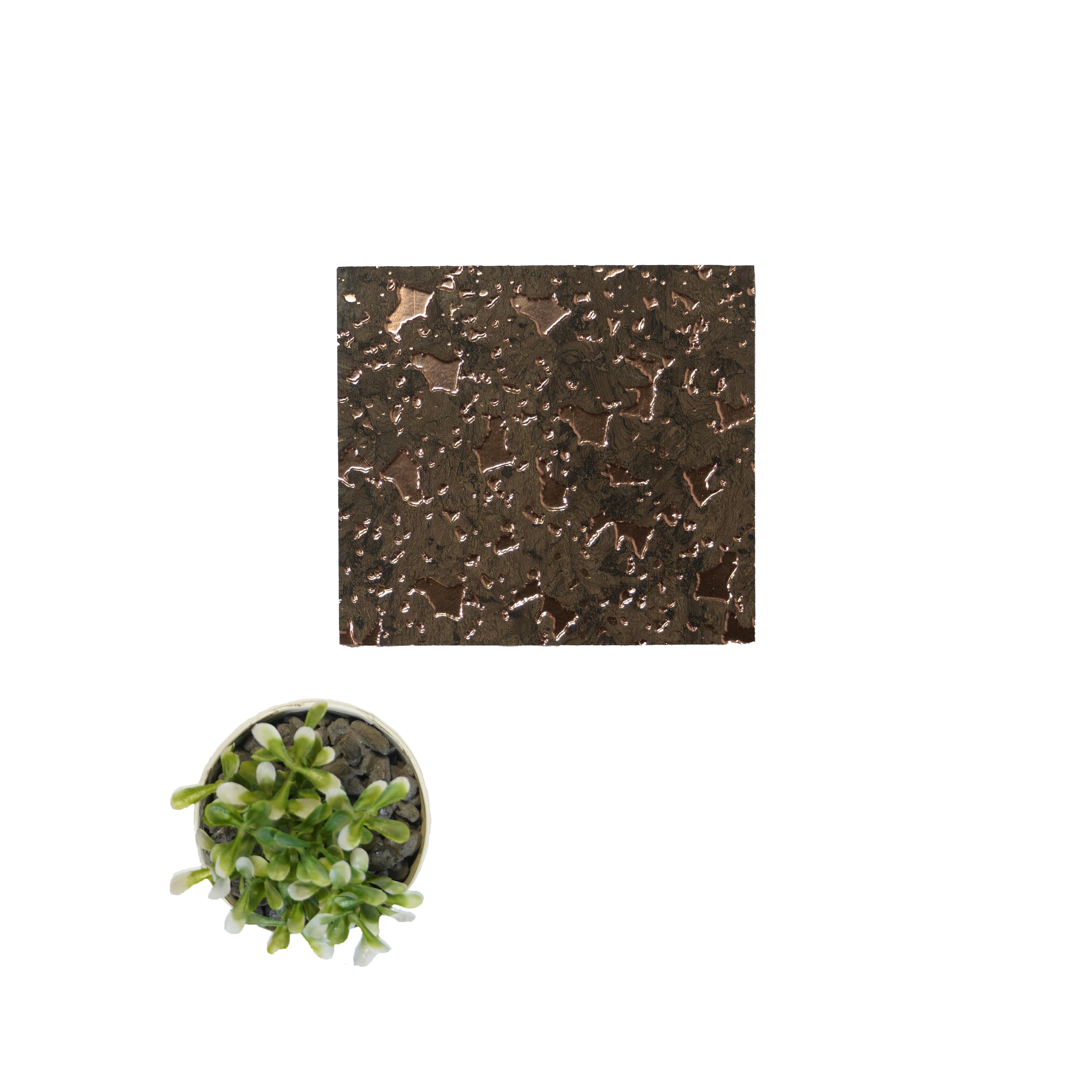 Charcoal - Based Decorative Wall Panel Marble & Stone Brown 8x2 Ft Pn 04500