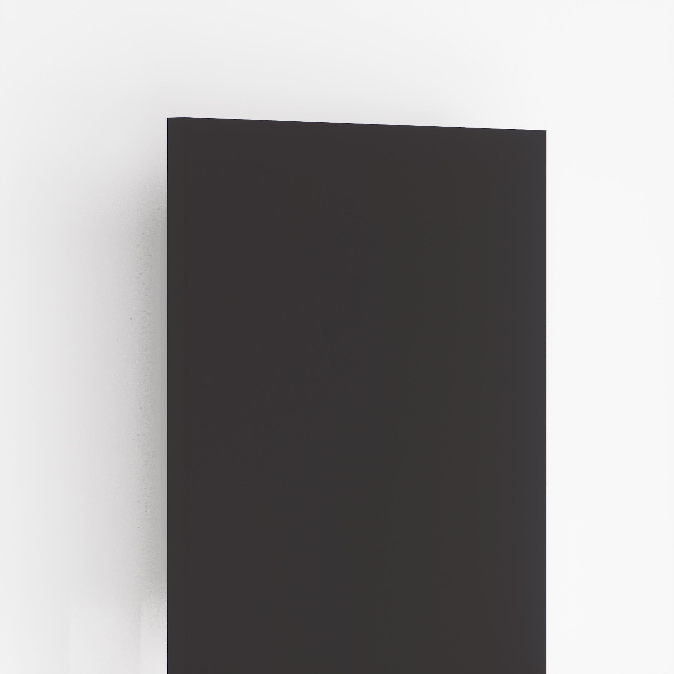 Mica Hanger Colour Black Plain Laminate 8x4 ft Glossy 1 mm - 1006 GL