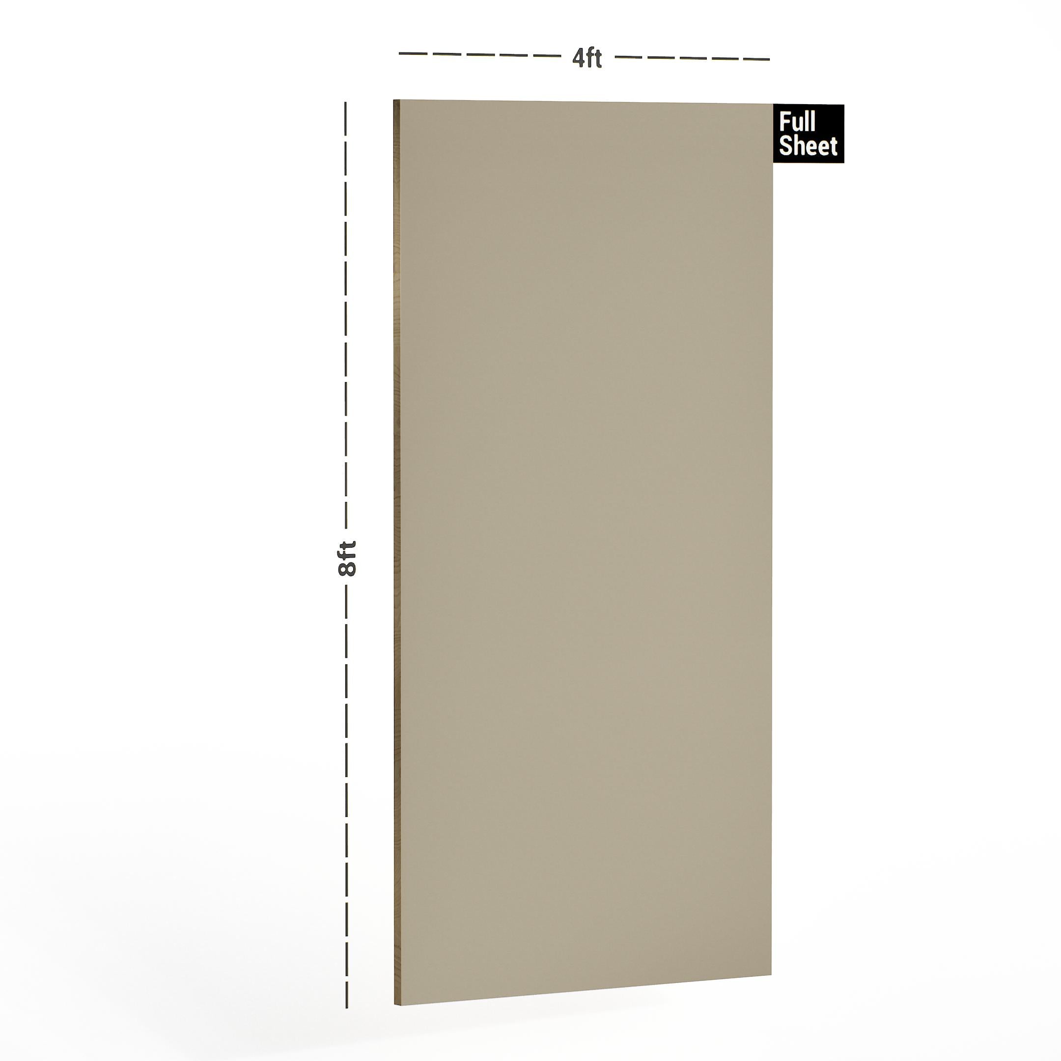 Peach Brown Plain Laminate 8x4 ft Super Matte 1 mm - 1063 SMT