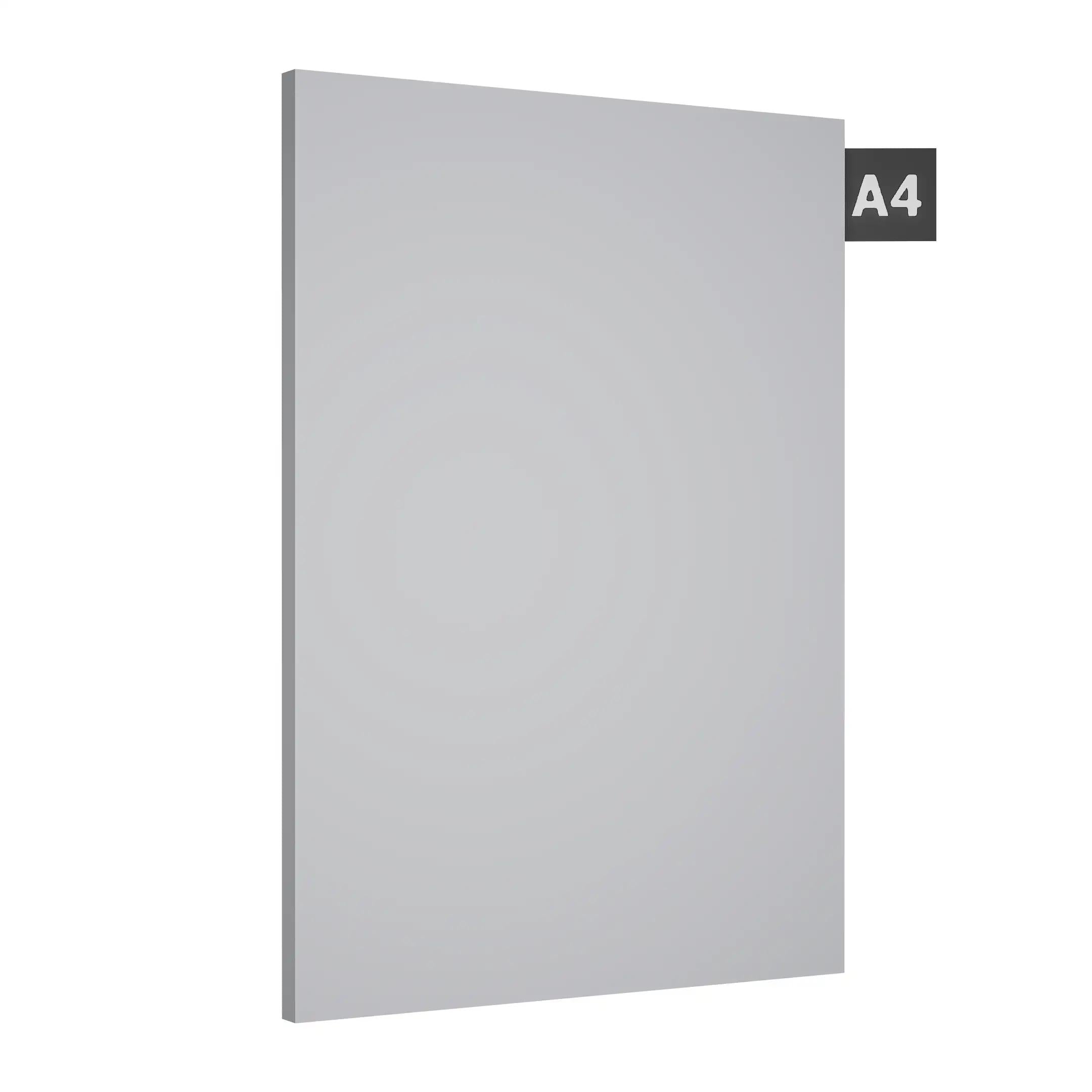 White Plain Laminate 8x4 ft High Gloss 0.8 mm - 1101 SGL
