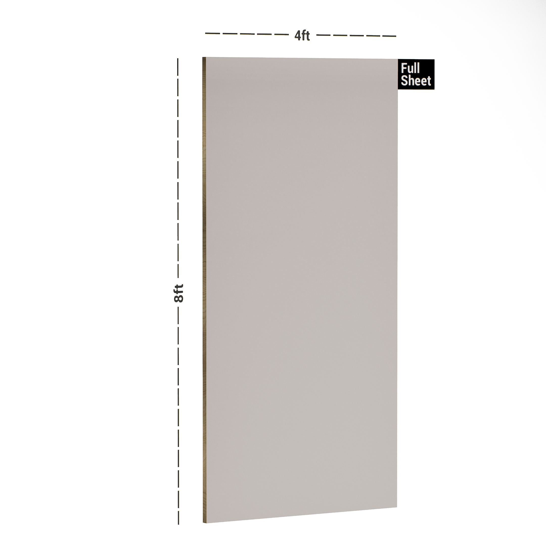 Urban Beige Plain Laminate 8x4 ft Matte 1 mm - 11035 SAT