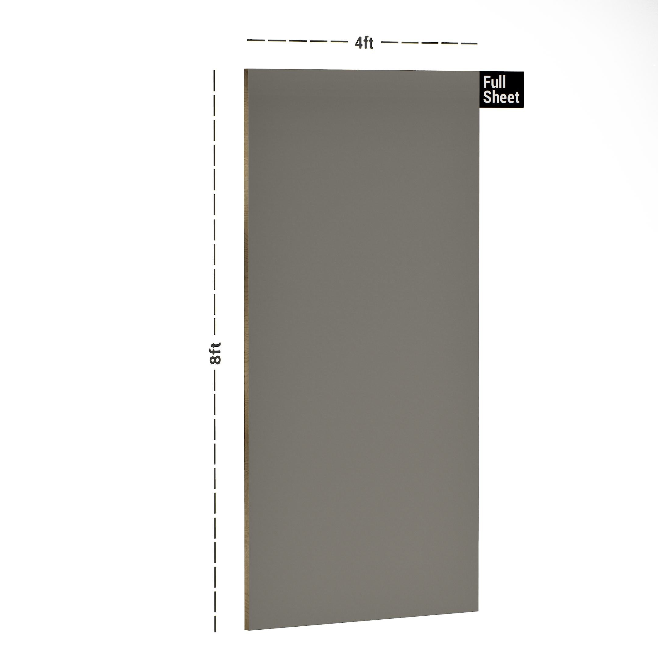 Sea Grey Plain Laminate 8x4 ft Matte 1 mm - 11048 SAT