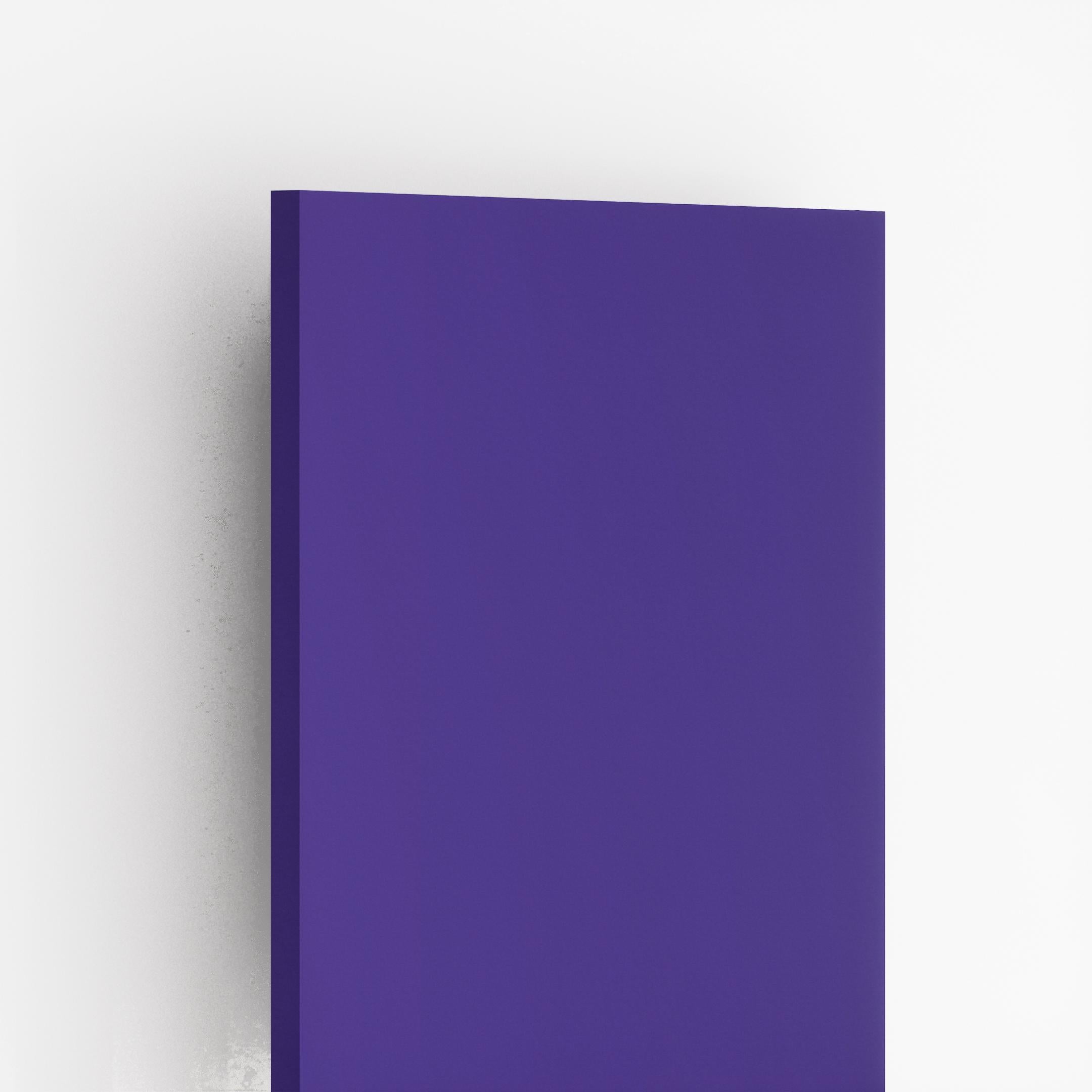 Violet Blue Plain Laminate 8x4 ft Suede 0.8 mm - 1153 SD