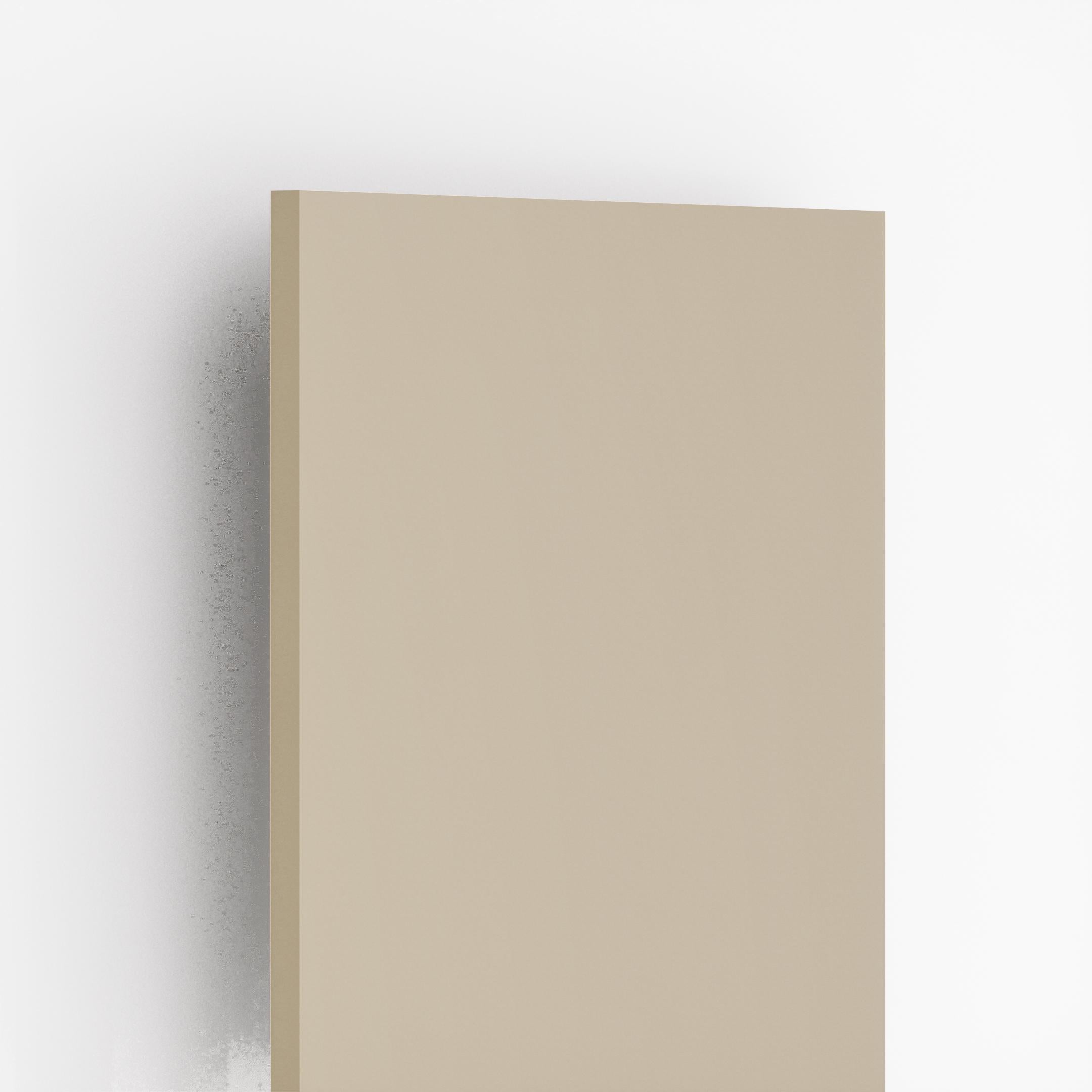 Khaki Brown Plain Laminate 8x4 ft Super Matte 1 mm - 122 SMT