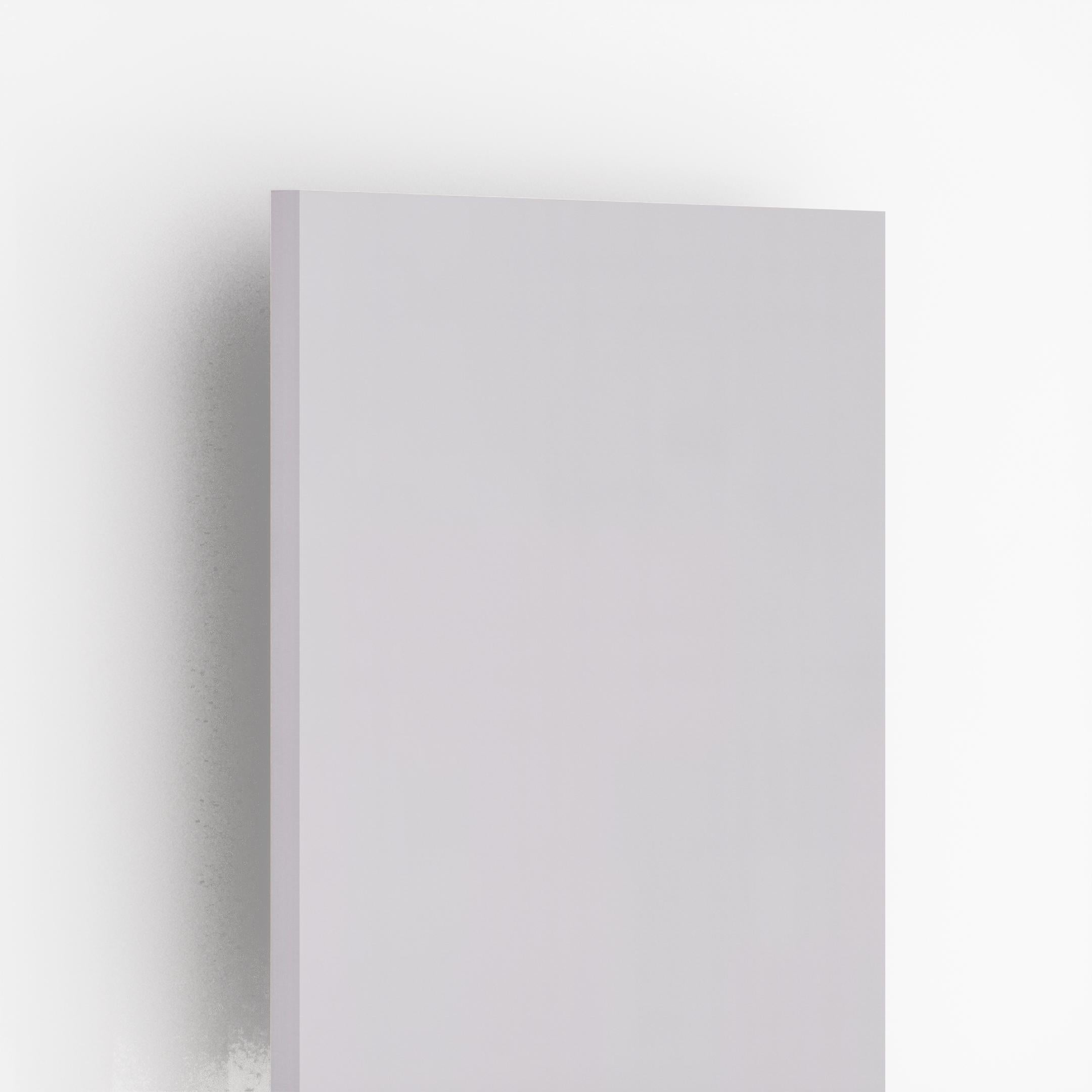 3 Mica Hanger Prime White Plain Laminate 8x4 ft High Gloss 1 mm - 1309 SHG