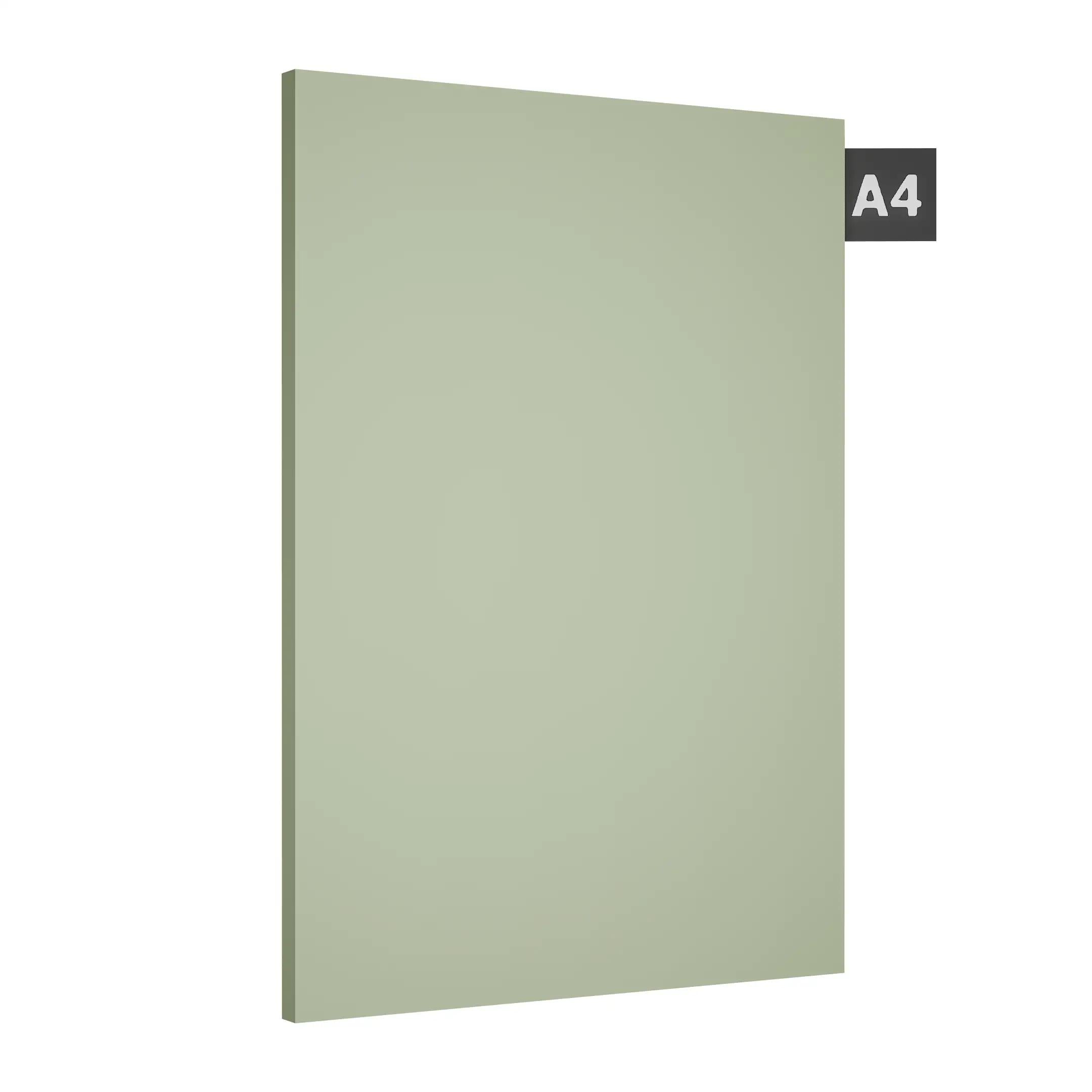 Willow Green Plain Laminate 8x4 ft Suede 1 mm - 132 SF