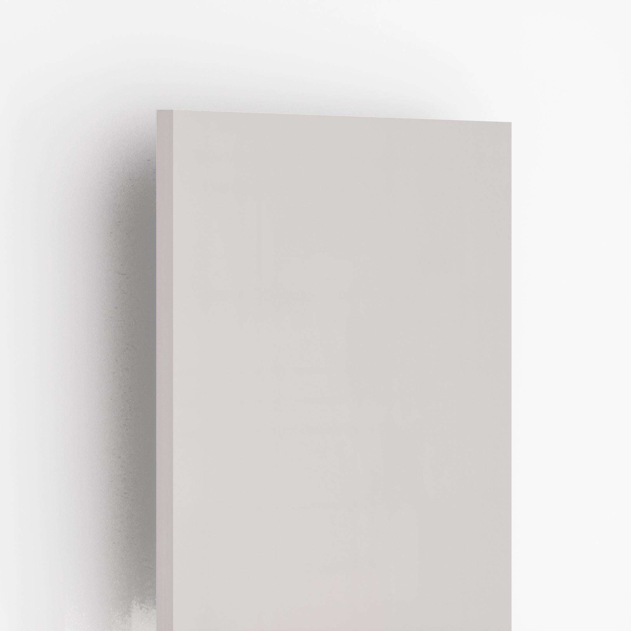 3 Mica Hanger Frosty White Plain Laminate 8x4 ft High Gloss 1 mm - 1409 SHG