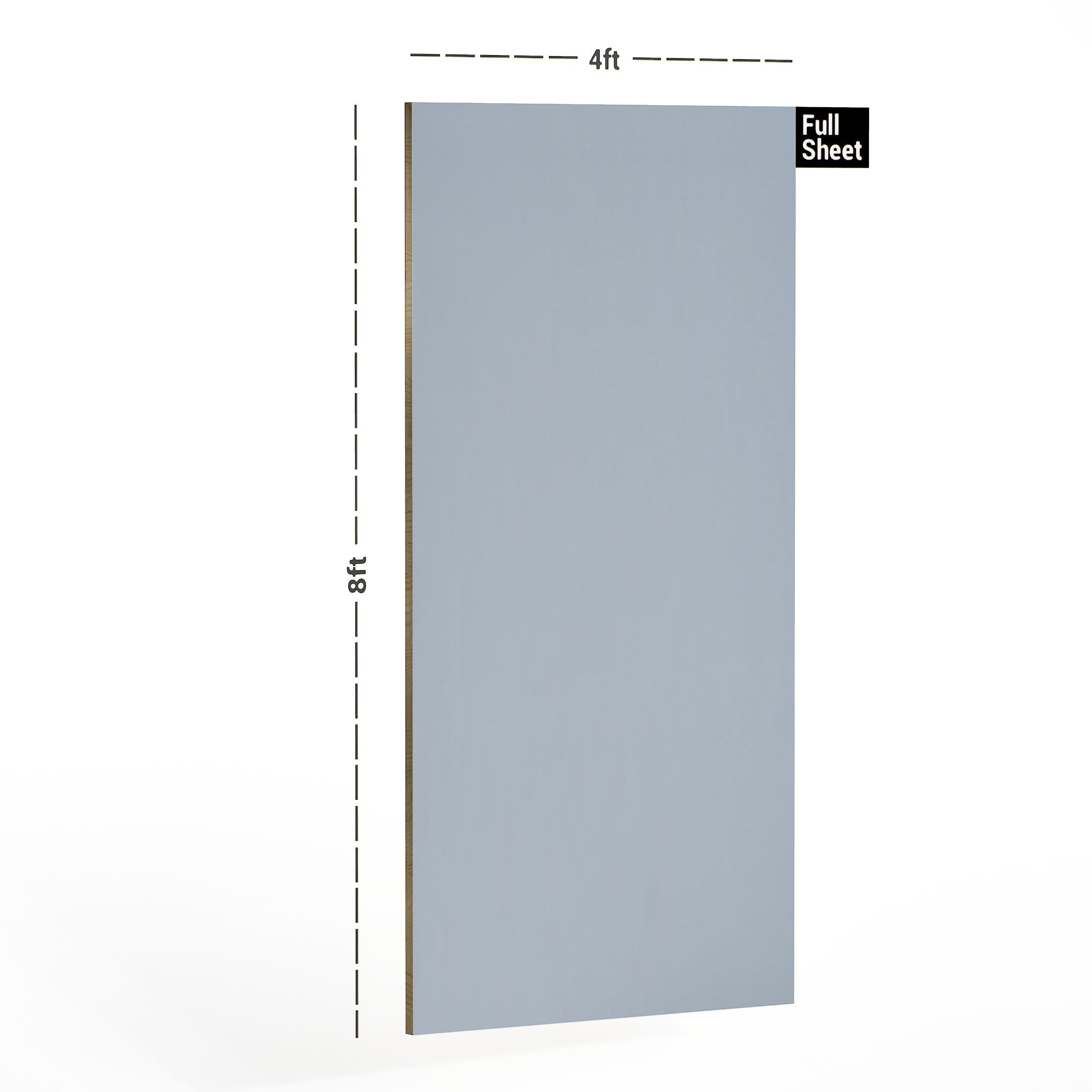 Blue Plain Laminate 8x4 ft 1 mm - 141 Celestial