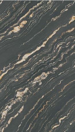 Black Onyx Marble & Stone Laminate 8x4 ft Texture 1 mm - 14586 SA