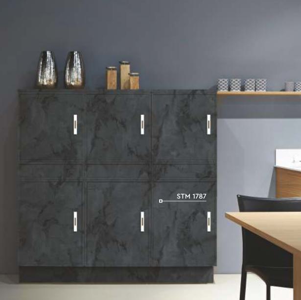 Dark Striata Marble & Stone Laminate 8x4 ft Matte 0.8 mm - 1787 SMT