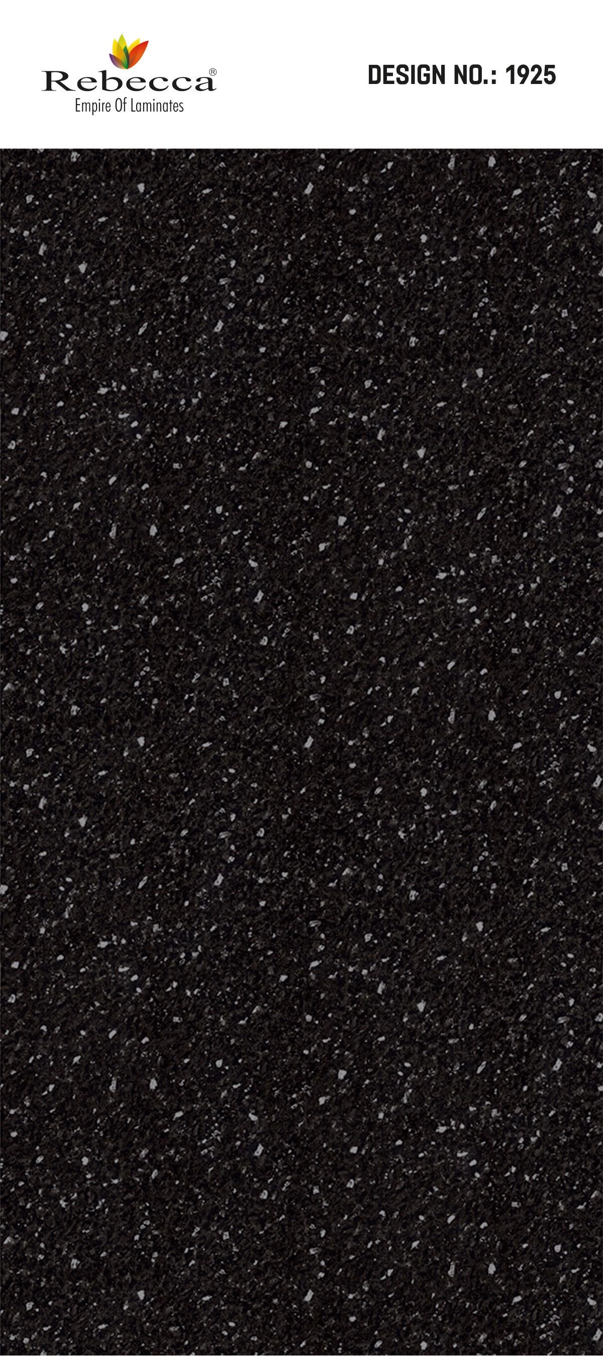 Black Galaxy Marble & Stone Laminate 8x4 ft Texture 1 mm - 1925 ZL