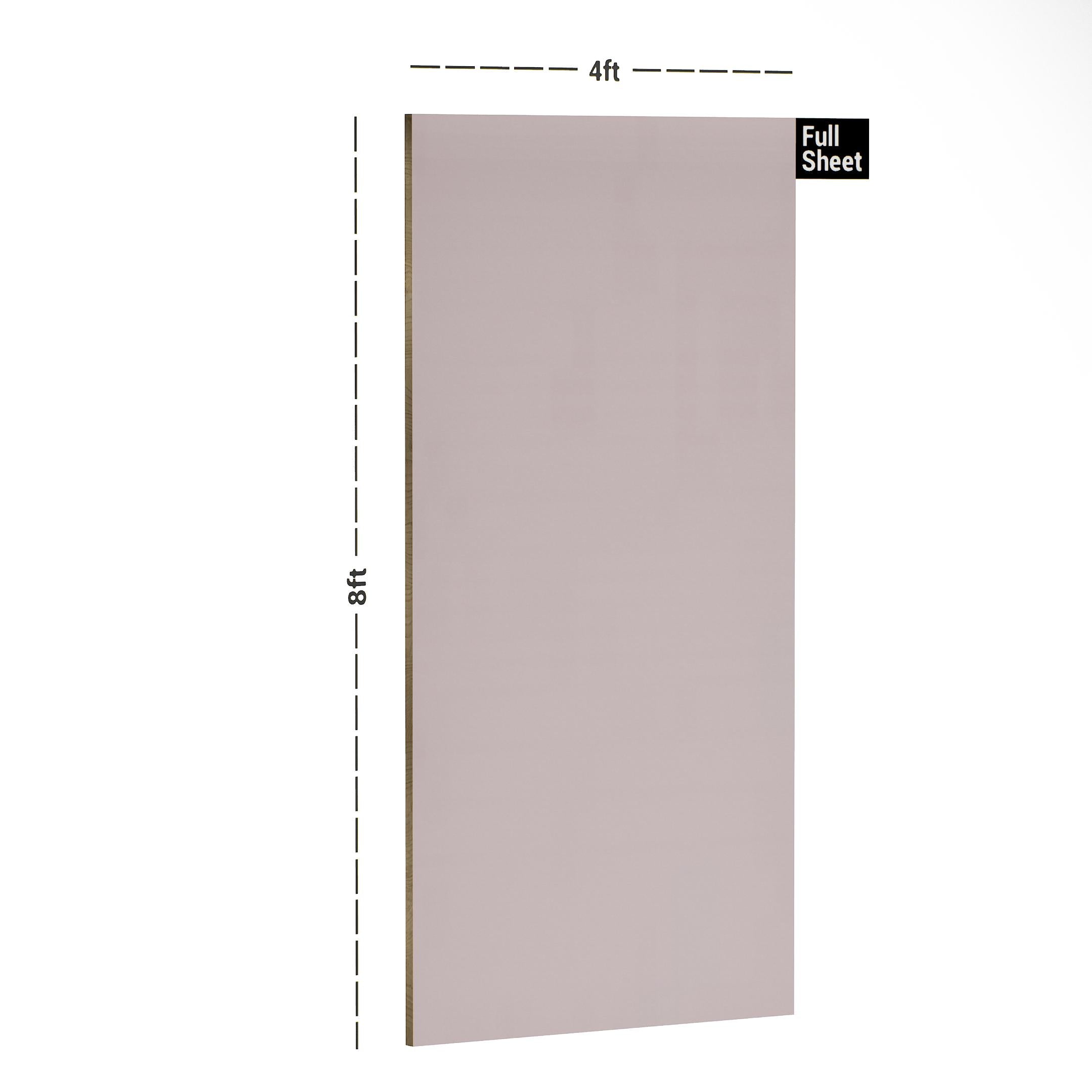3 Mica Hanger Pastle Colours Pink Plain Laminate 8x4 ft Texture 1 mm - 1957 SHG