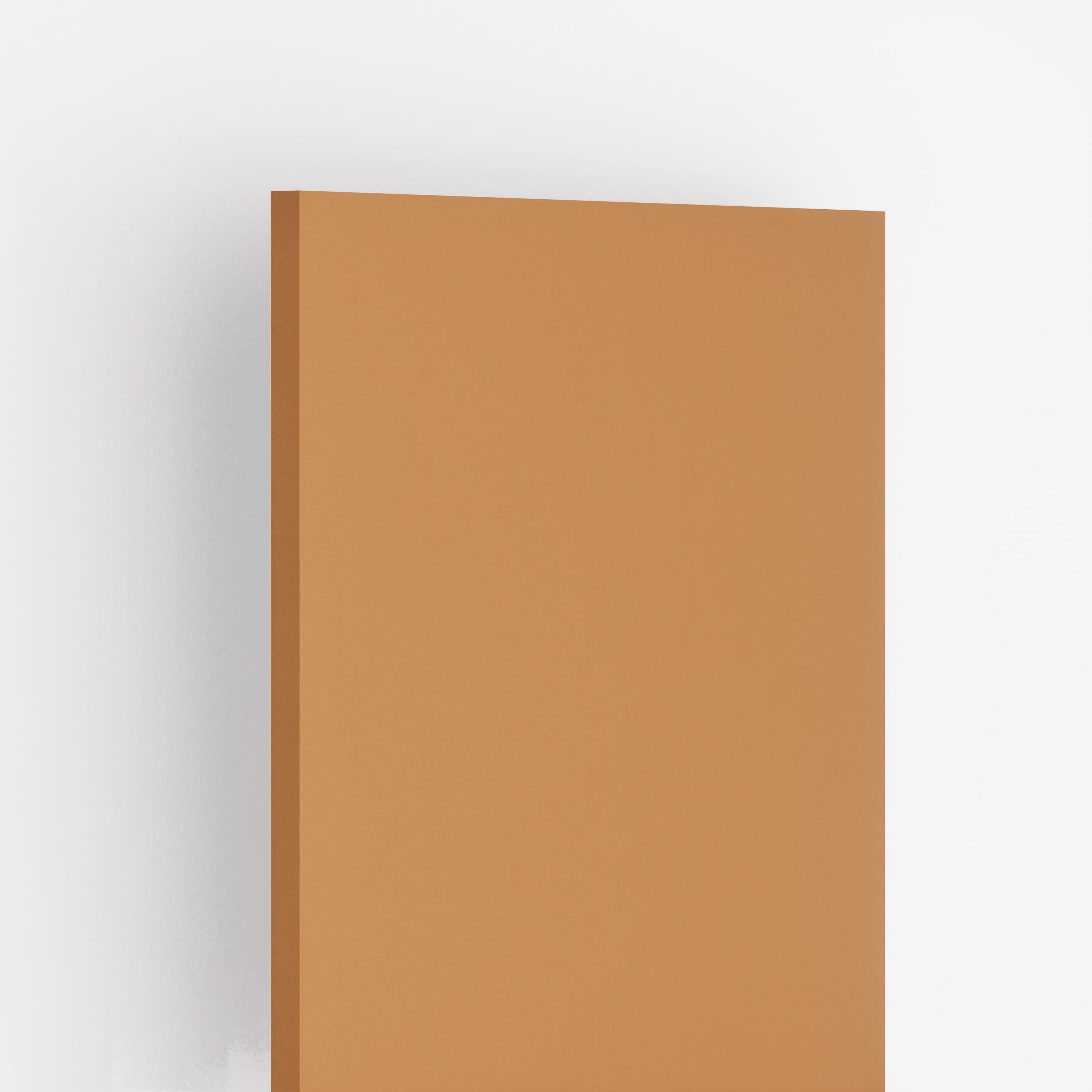 Deep Orange Plain Laminate 8x4 ft High Gloss 1.3 mm - 2070 TM