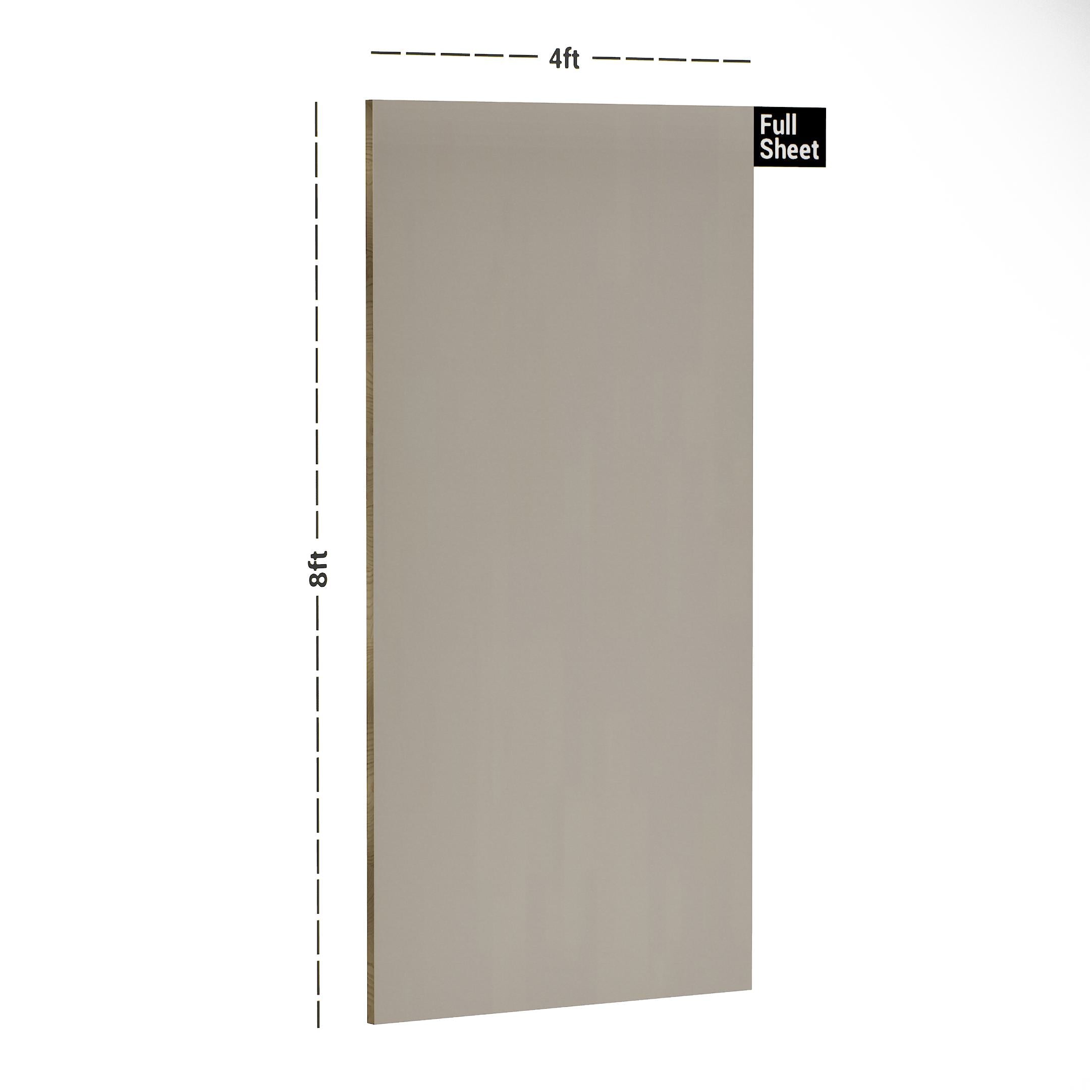 Thunder Beige Plain Laminate 8x4 ft Super Matte 1 mm - 210 SMT