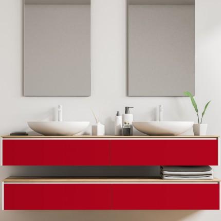 Elite Series Red Plain Laminate 8x4 ft Suede 1 mm - 2165 SF