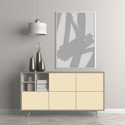Elite Series Ivory Plain Laminate 8x4 ft Suede 1 mm - 2180 SF