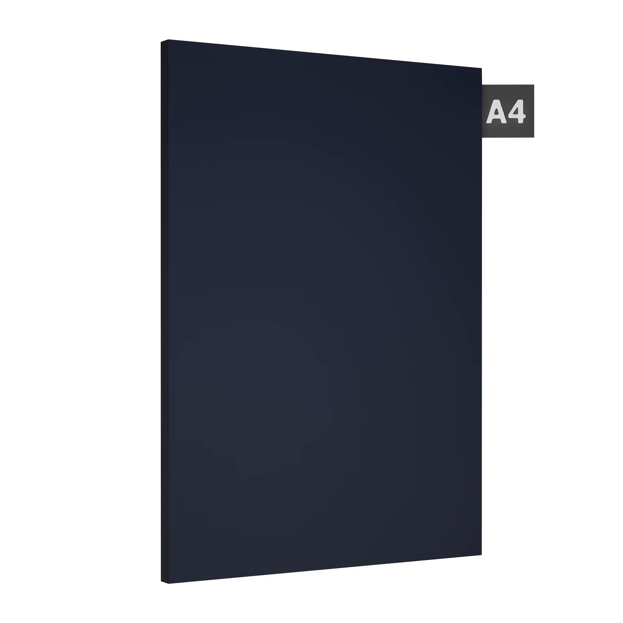Prussian Blue Plain Laminate 8x4 ft Suede 1 mm - 234 SF
