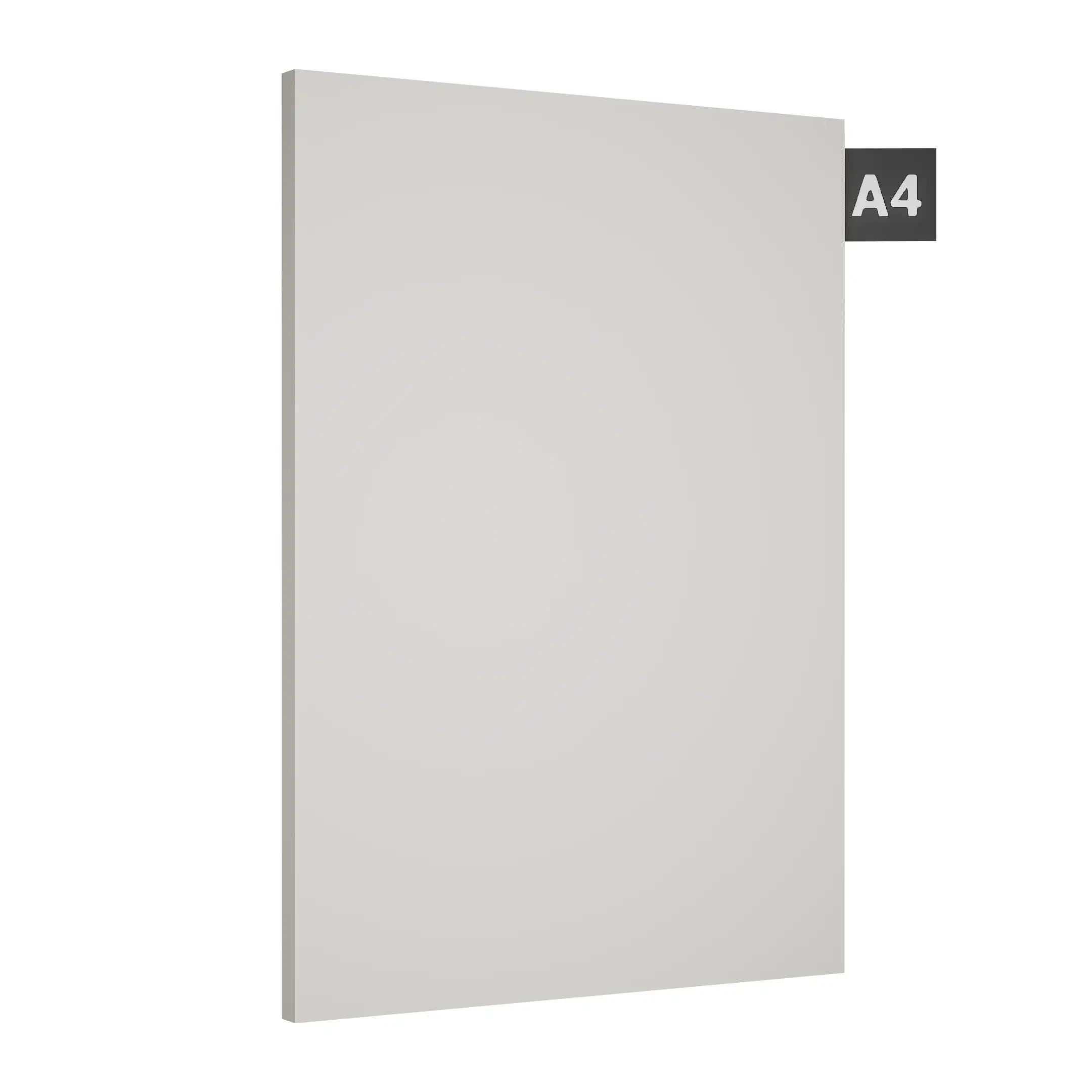 Warm White Plain Laminate 8x4 ft Suede 0.8 mm - 3134 SF