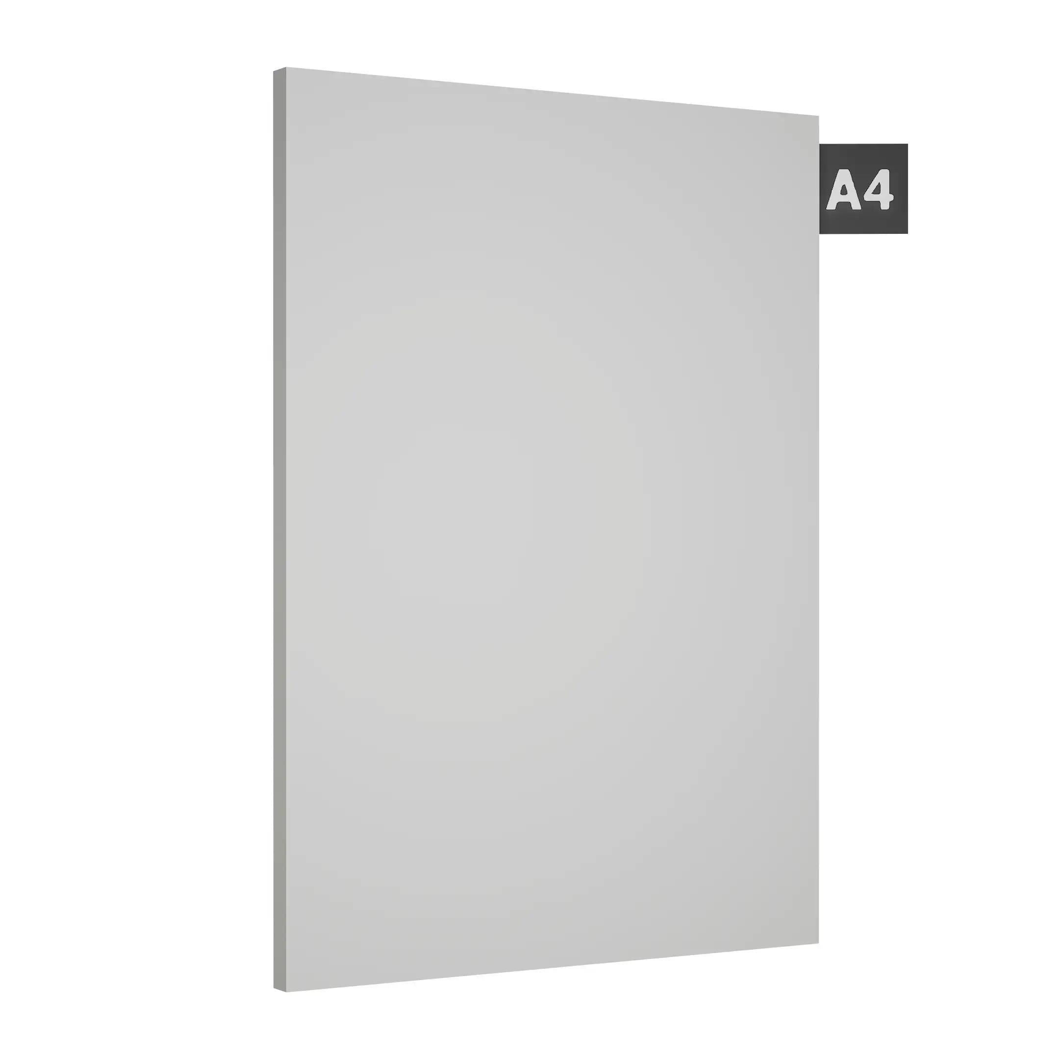 Natural White Plain Laminate 8x4 ft Glossy 0.8 mm - 3135 GLS