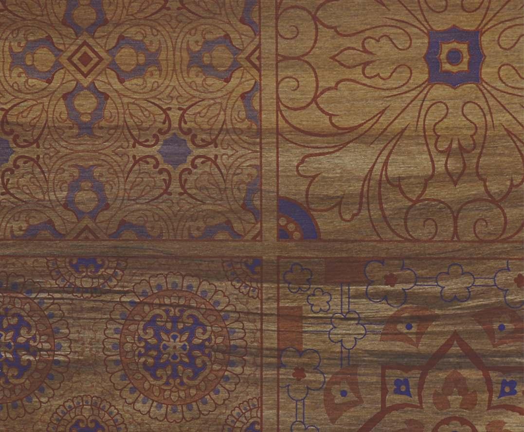Oliviya 800 Fancy Metallic Wooden Mausgue Des Designer Laminate 8x4 ft Texture 0.8 mm - 3196 ROW
