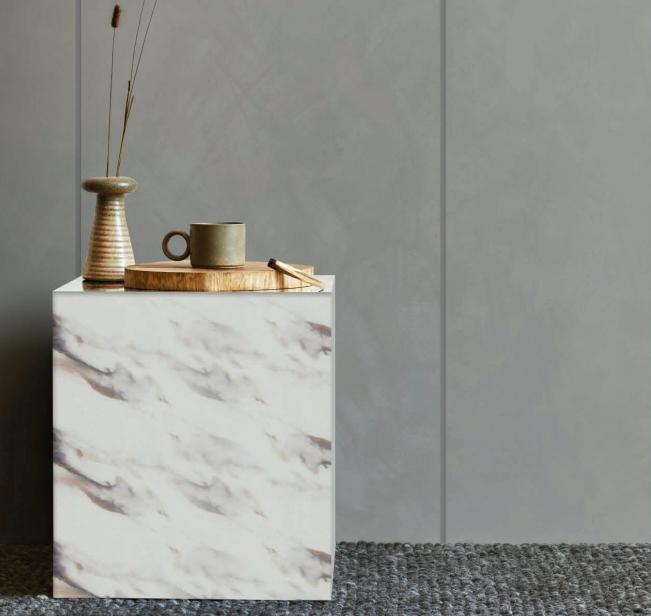 Gravity Marble Wood Laminate 8x4 ft High Gloss 0.8 mm - 3206 SHG