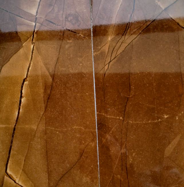 Golden Satvario Wood Laminate 8x4 ft High Gloss 0.8 mm - 3229 SHG