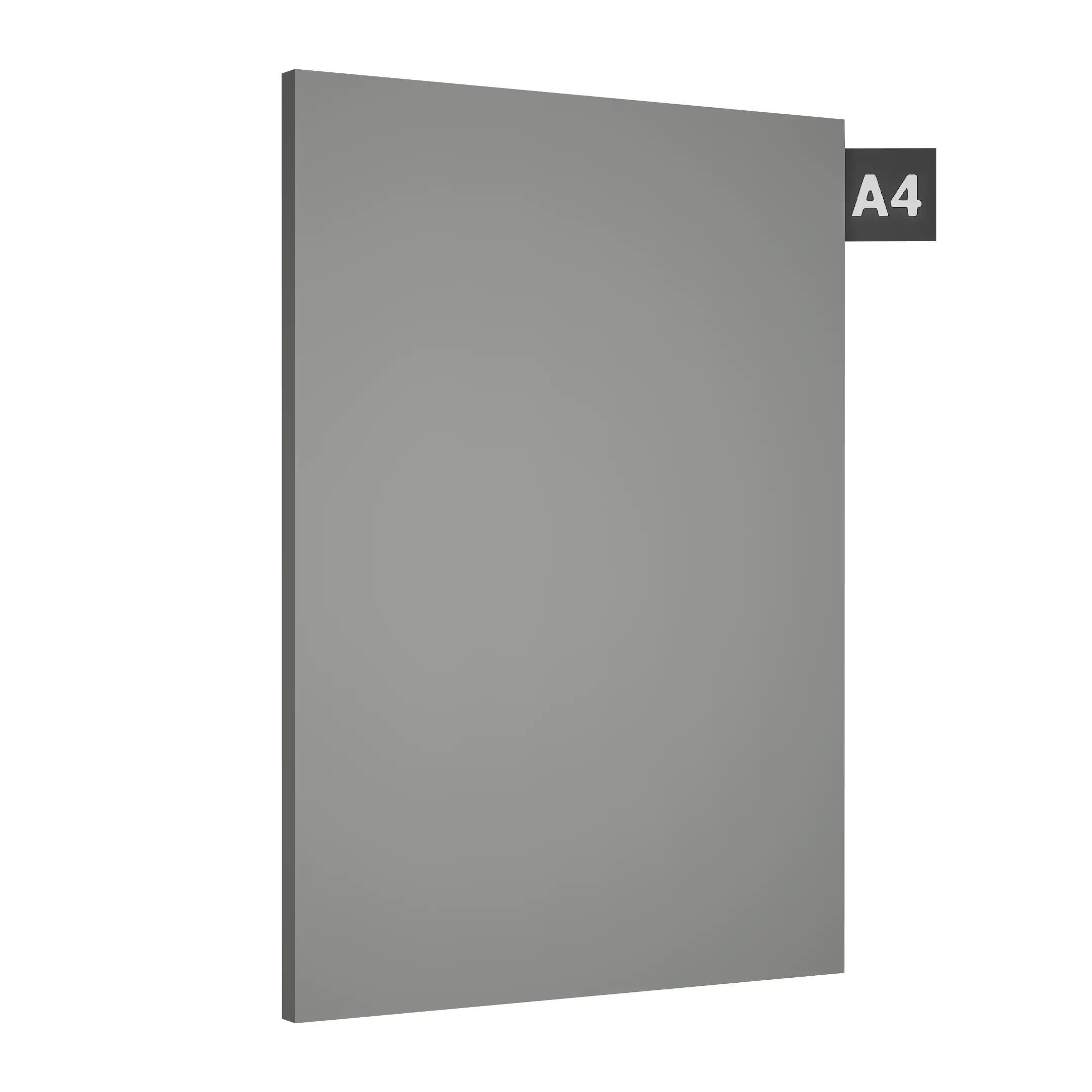 Smooth Grey Plain Laminate 8x4 ft Glossy 0.8 mm - 3233 GLS