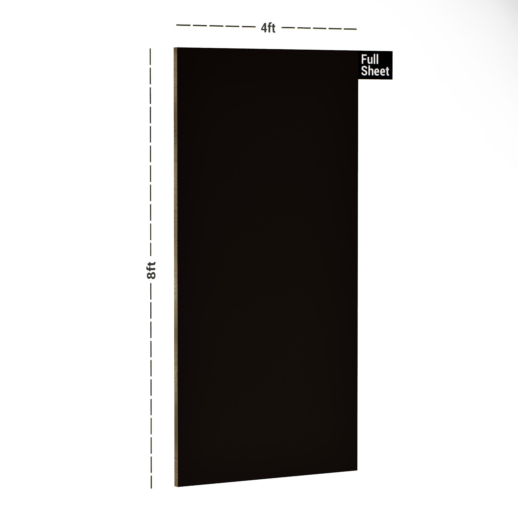 Plain Laminate 8x4 ft Suede 1 mm - 3509 Chocolate