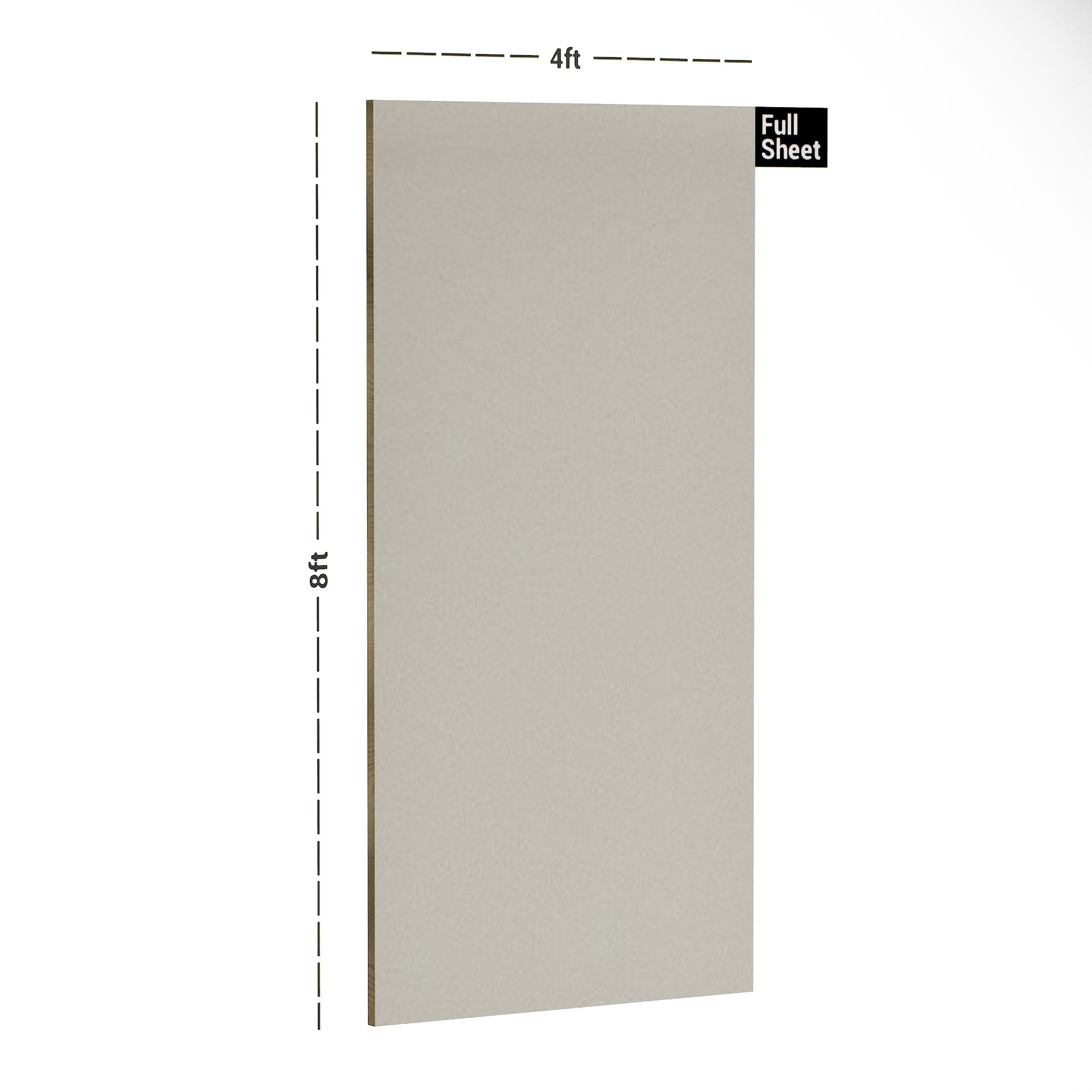 Vanilla Plain Laminate 8x4 ft Super Matte 1 mm - 3516 RSO