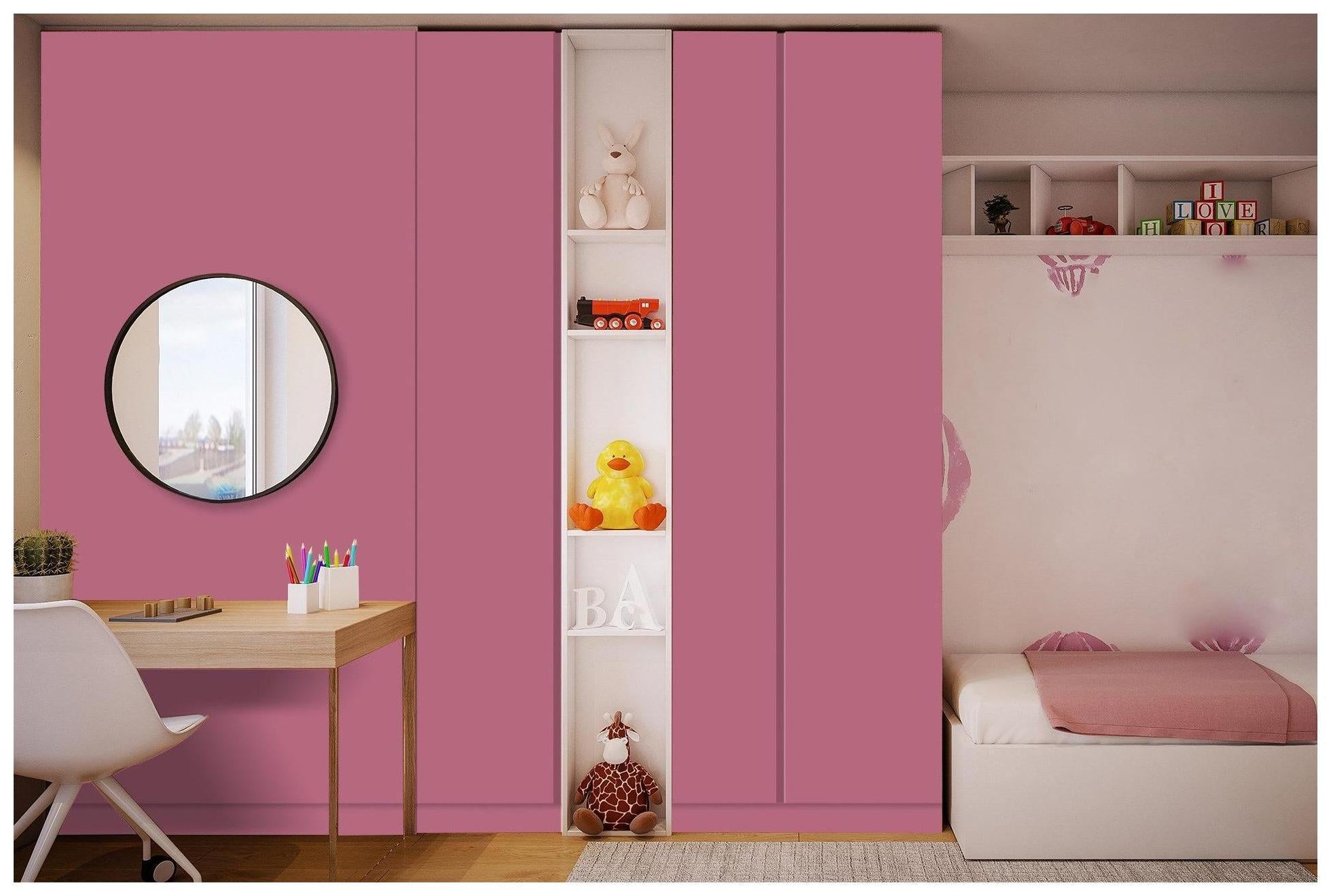 Roseate Plain Laminate 8x4 ft Suede 1 mm - 3543 SUD