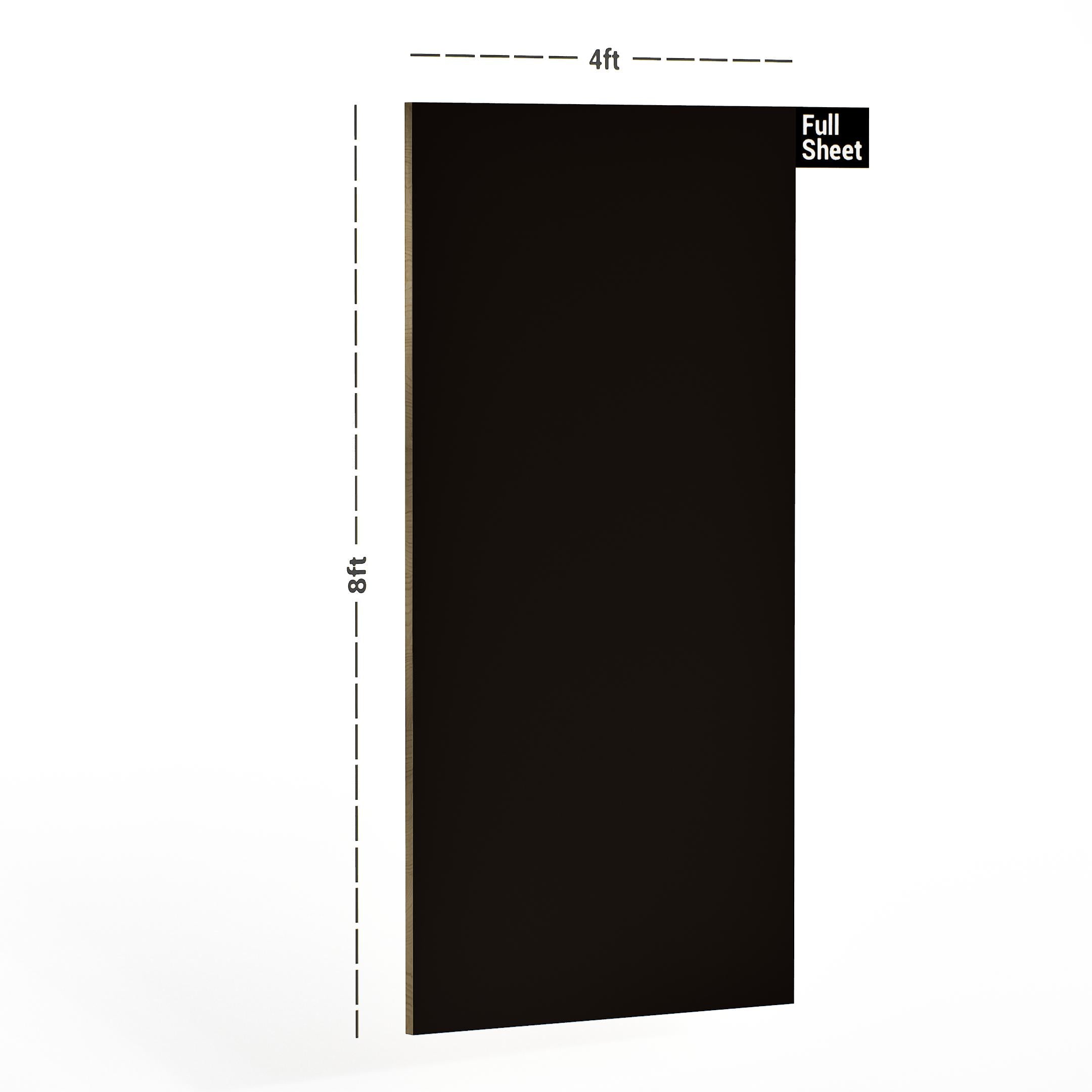Brown Plain Laminate 8x4 ft Suede 1 mm - 3581 The