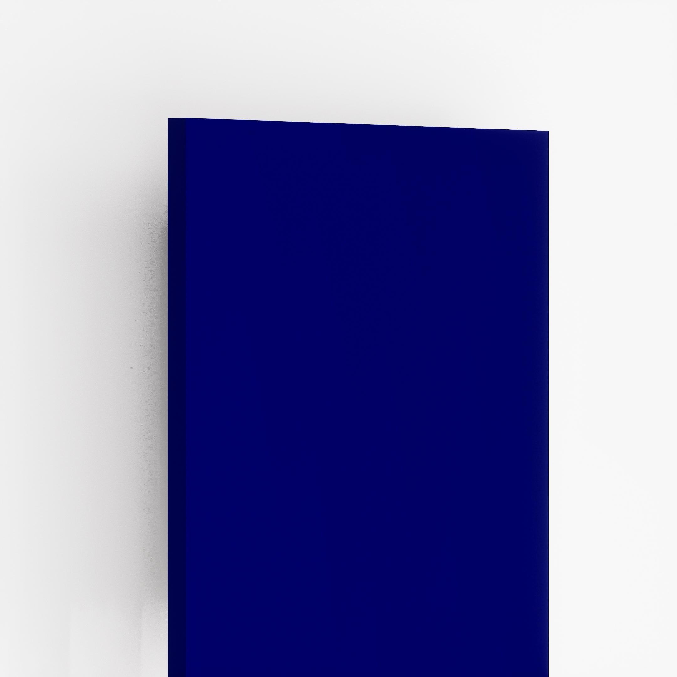 Plain Laminate 8x4 ft Suede 1 mm - 3582 Cobalt