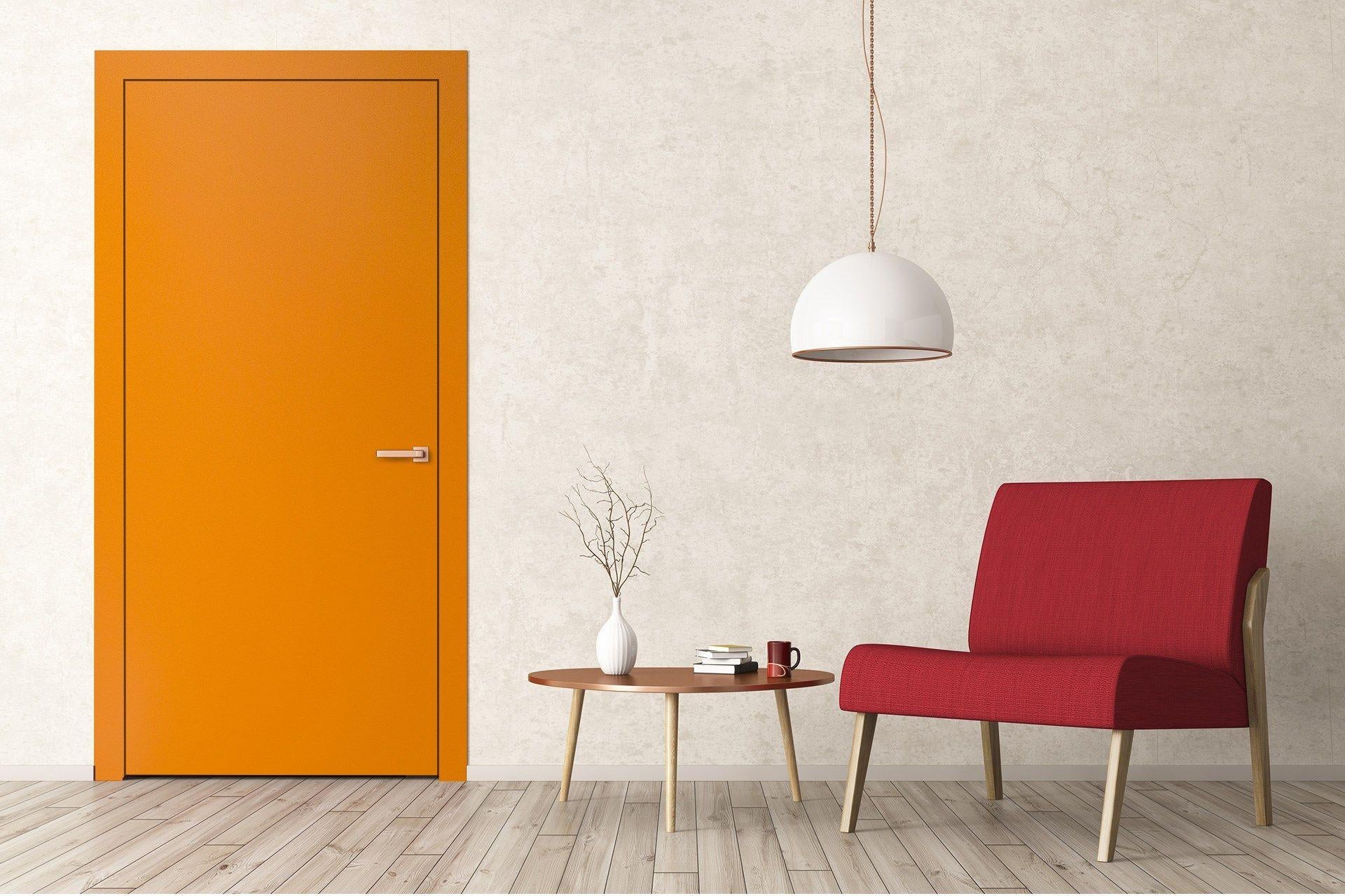 Citrus Plain Laminate 8x4 ft Suede 1 mm - 3615 SUD
