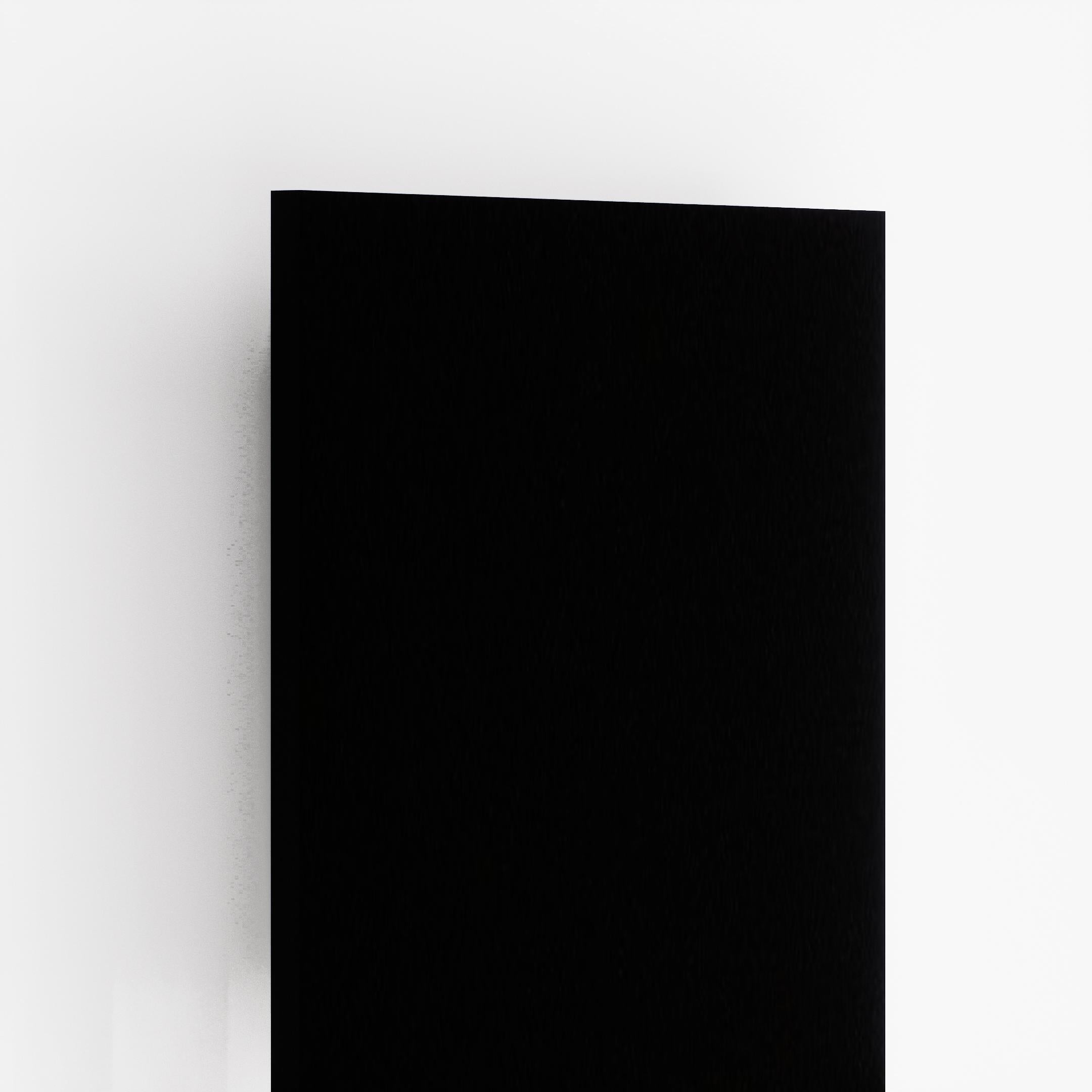 Black Plain Laminate 8x4 ft Super Matte 1 mm - 3646 RSO