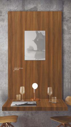 Baron Wood Laminate 8x4 ft Texture 0.95 mm - 3651 ML