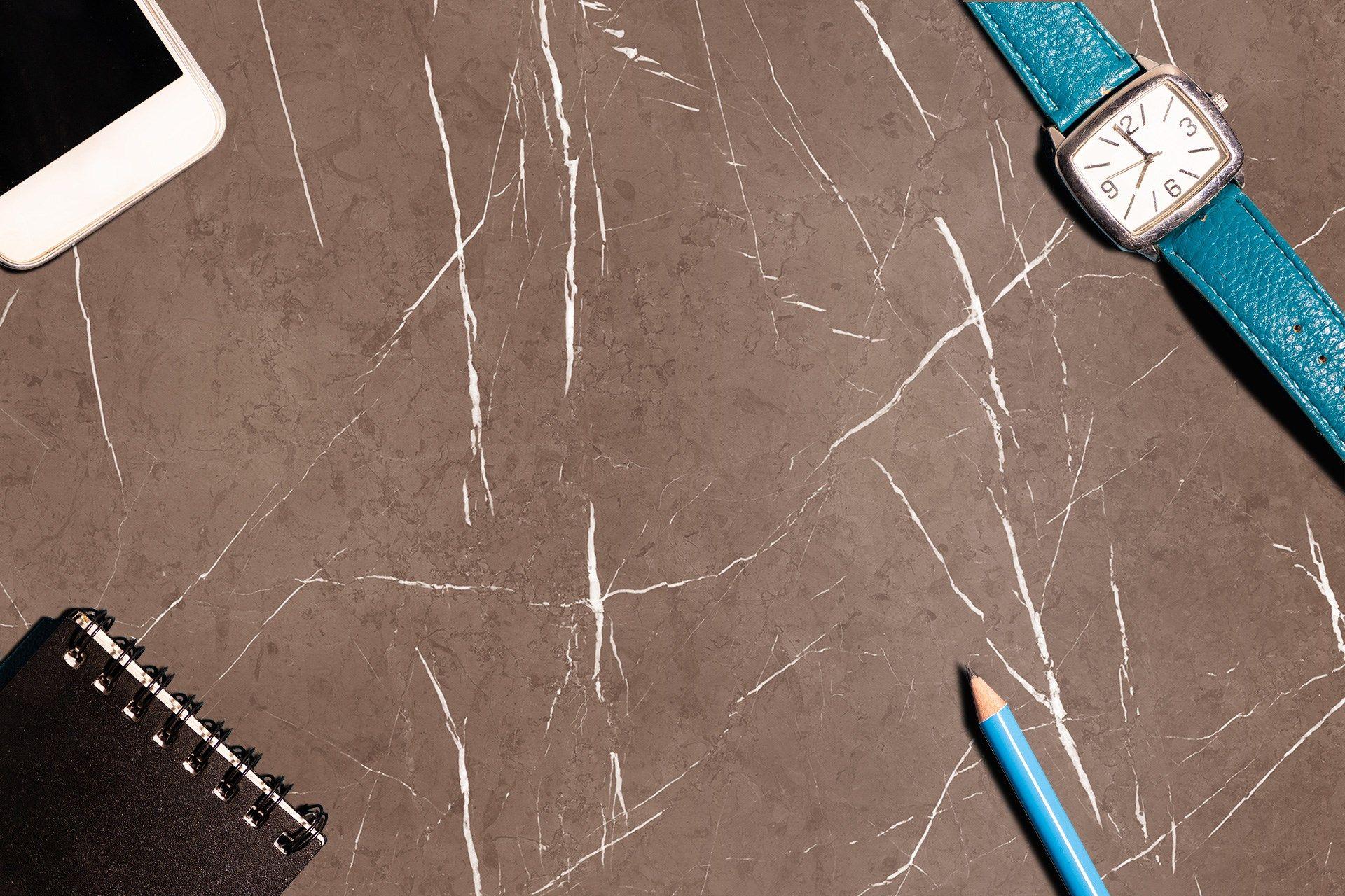 Pietra-Millet Brown Marble & Stone Laminate 8x4 ft High Gloss 1 mm - 3743 NGL