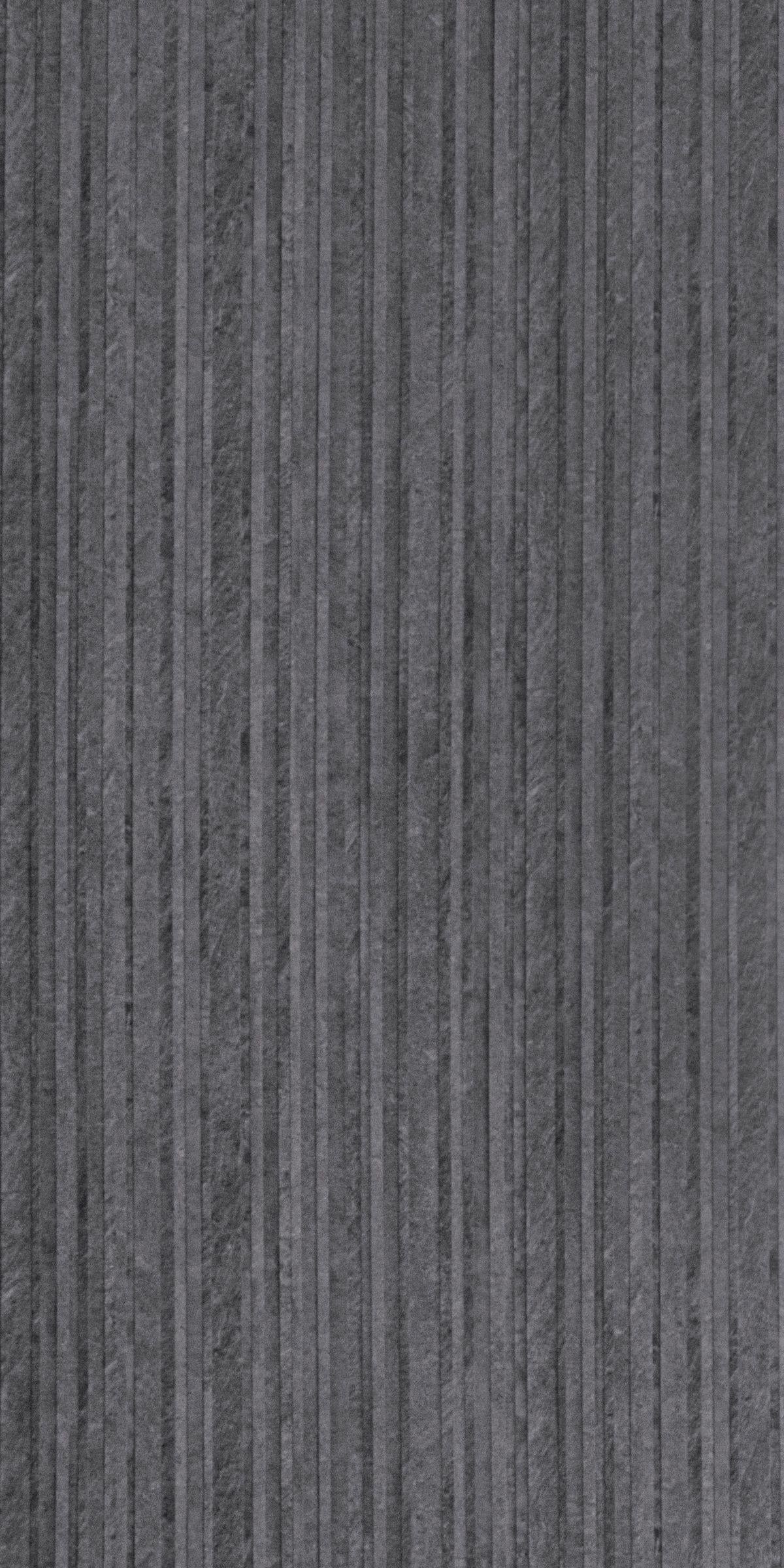 Palladium Fluted Laminate 8x4 ft Suede 1 mm - 3750 SUD