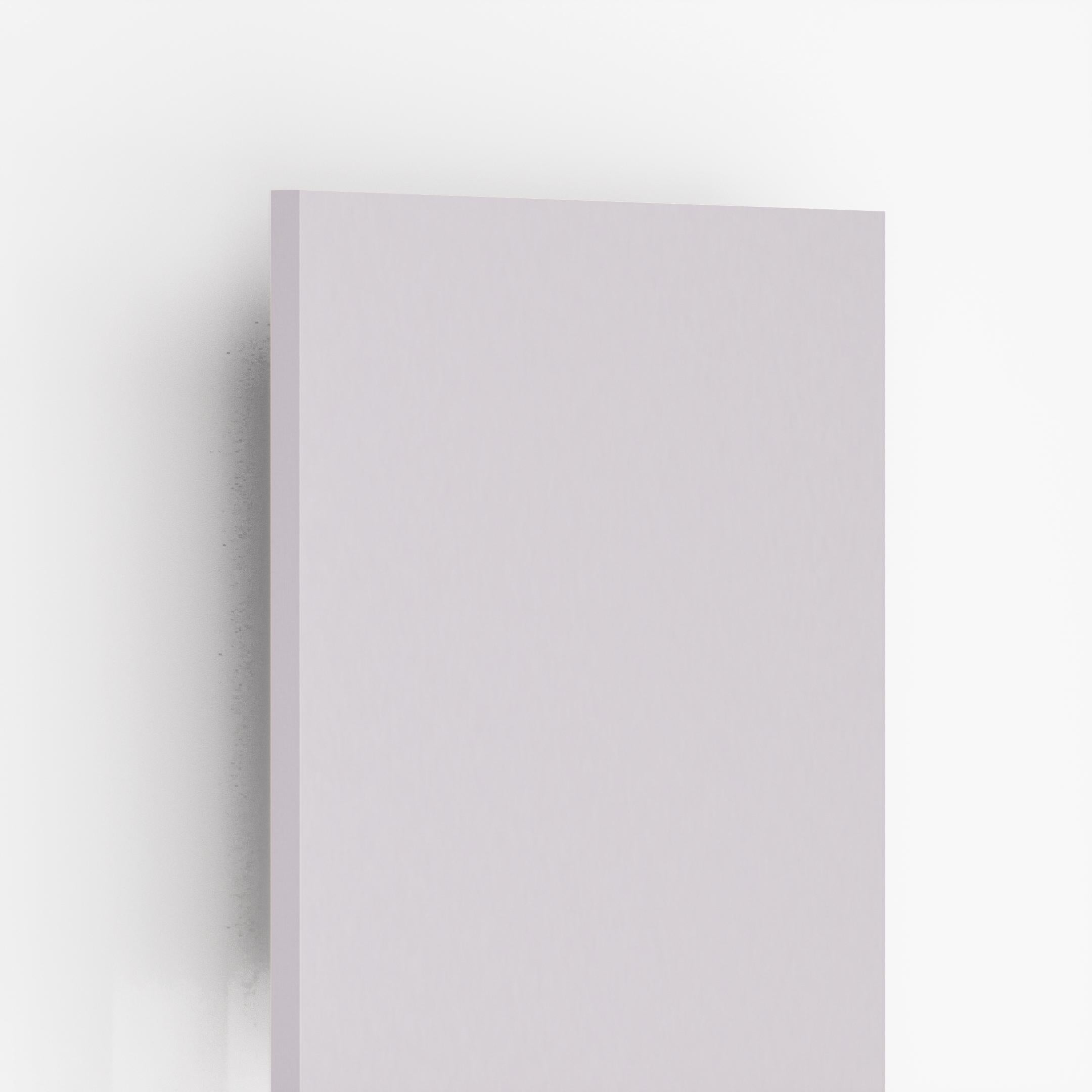 White Plain Laminate 8x4 ft Suede 1 mm - 3804 UC-SF