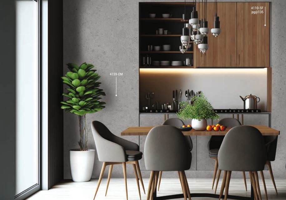 Light Grey Pepper Marble & Stone Laminate 8x4 ft Matte 0.9 mm - 4159 EM