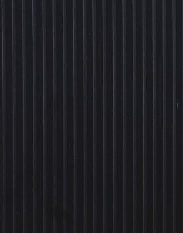 Misty Black Fluted Laminate 8x4 ft High Gloss 0.9 mm - 4163 TF