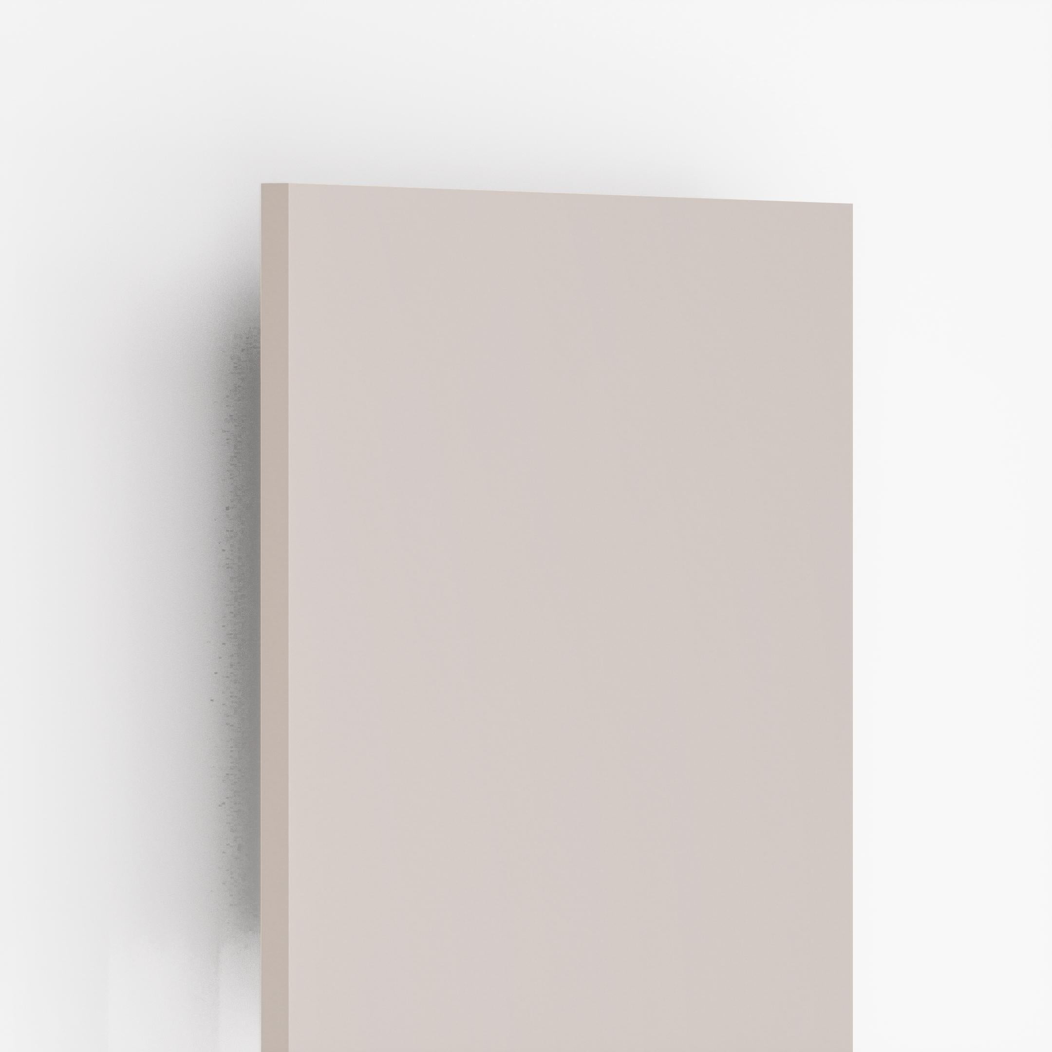 Ivory Plain Laminate 8x4 ft Suede 0.8 mm - 4428 SF