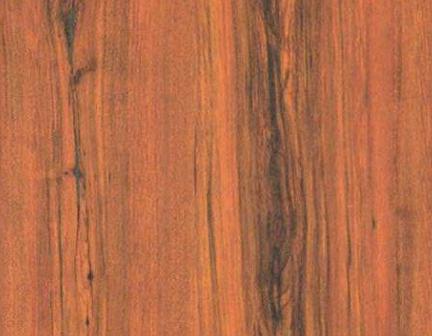 Caen Chestnut Wood Laminate 8x4 ft Glossy 1 mm - 4455 UV+