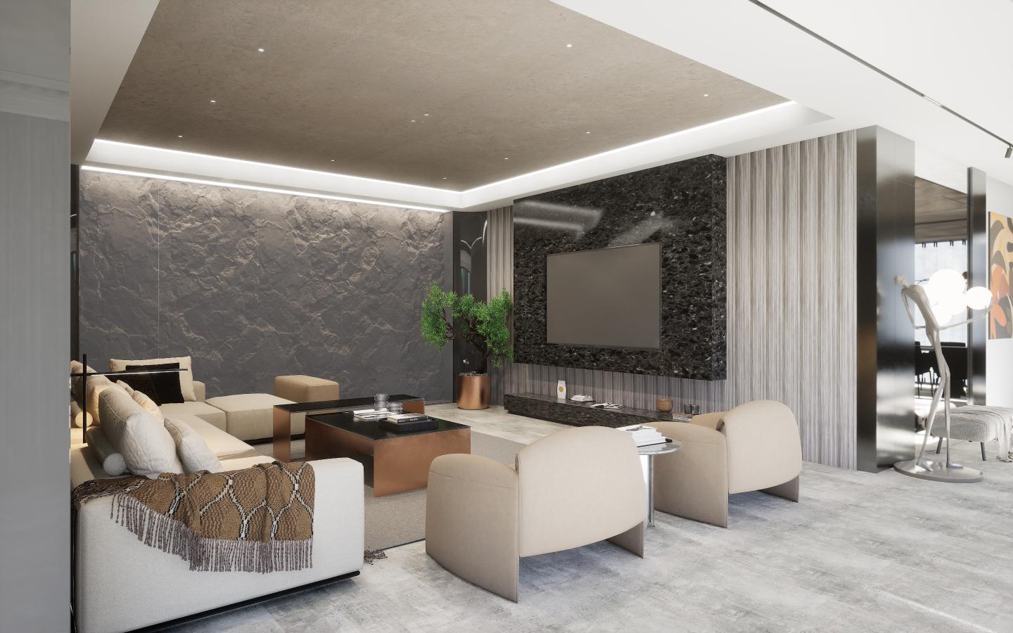 Marble & Stone Laminate 8x4 ft Texture 1 mm - 466 GLT