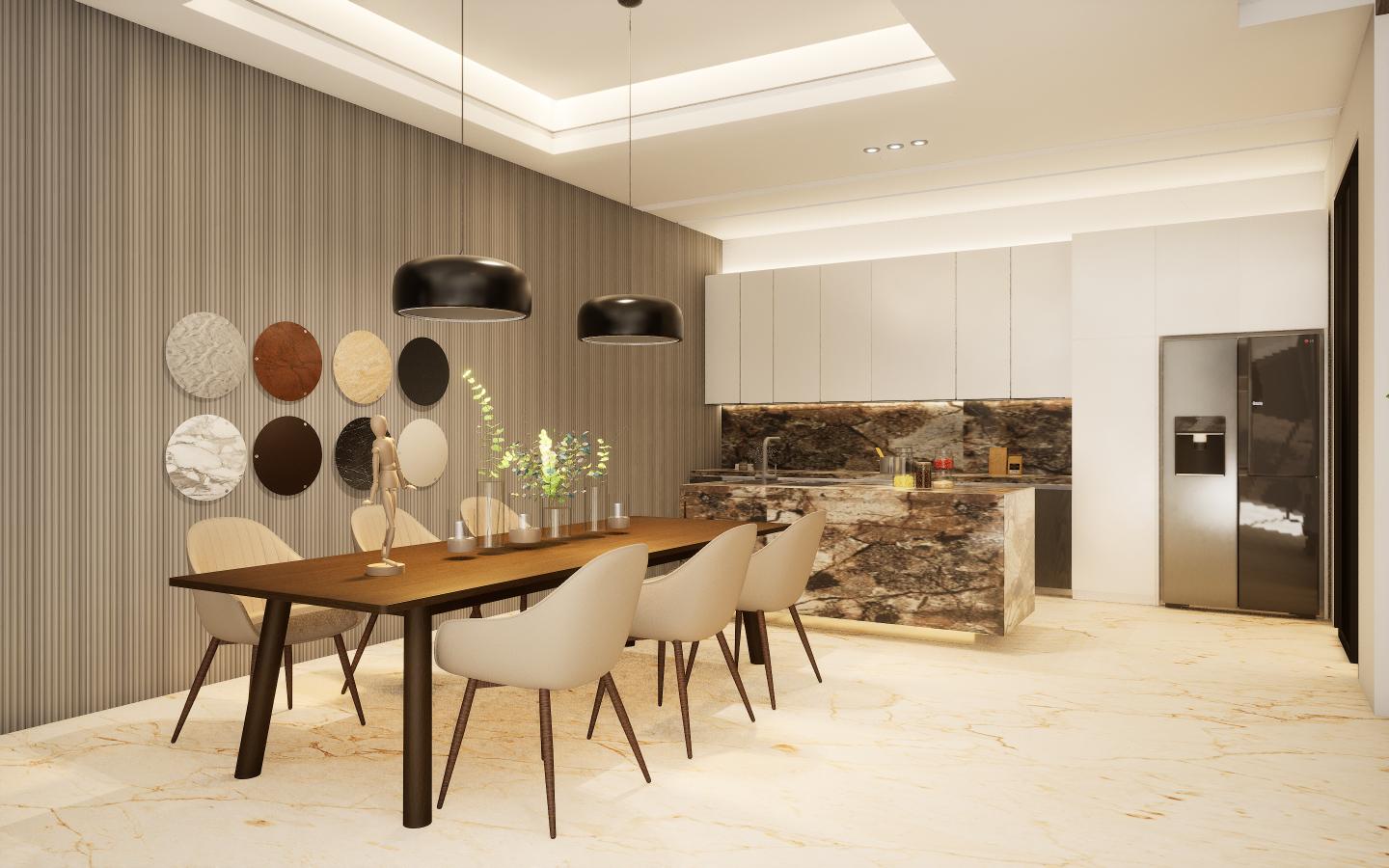 Cracked Marble & Stone Laminate 8x4 ft Suede 1 mm - 4984 SF