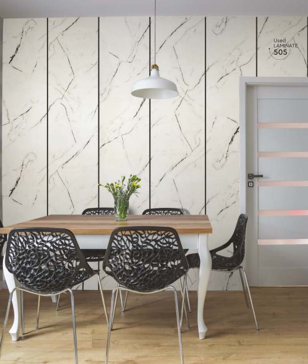 Granite Marble & Stone Laminate 8x4 ft High Gloss 1.5 mm - 505 Plush