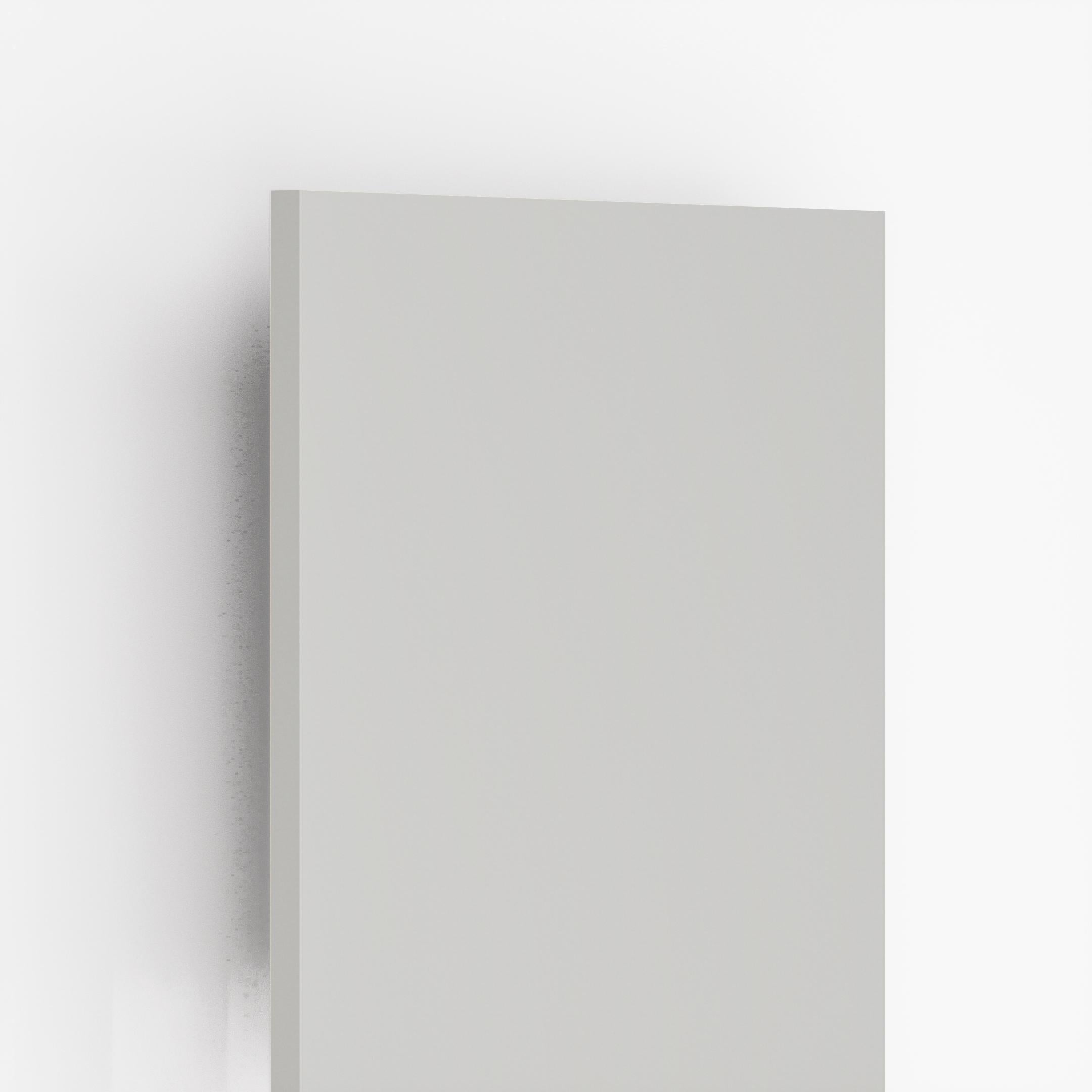 Cold White Plain Laminate 8x4 ft Suede 1 mm - 506 SF